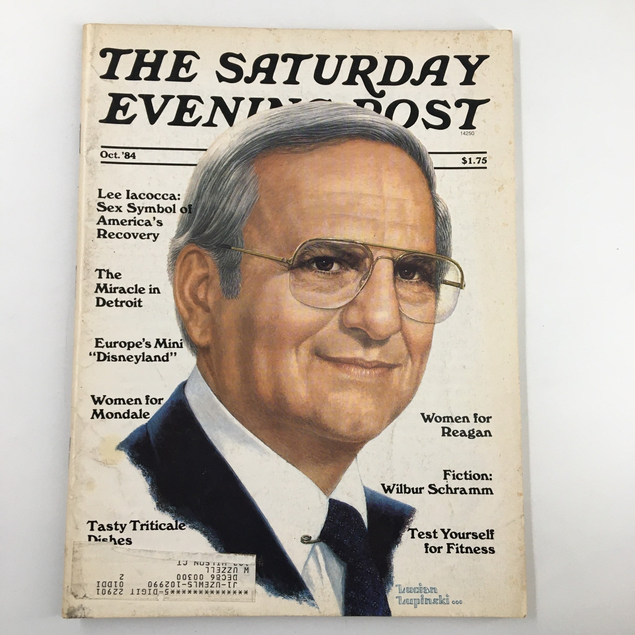 The Saturday Evening Post October 1984 Lee Iacocca Sex Symbol America's Recovery