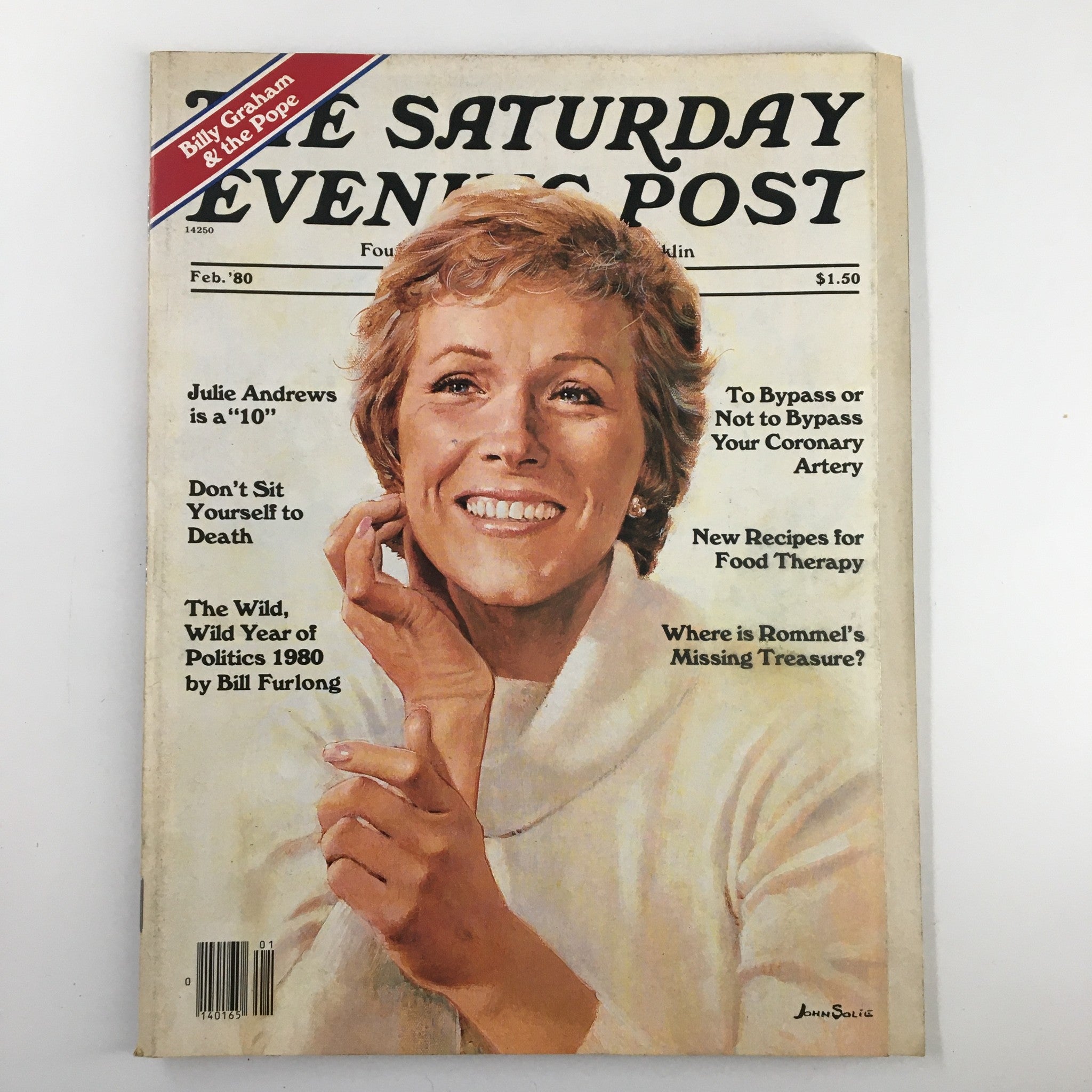 The Saturday Evening Post February 1980 Julie Andrews is a "10" No Label