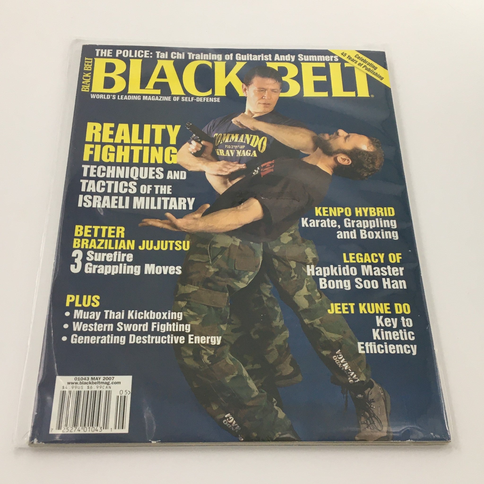 Black Belt Magazine May 2007 Legacy of Hapkido Master Bong Soo Han, Newsstand