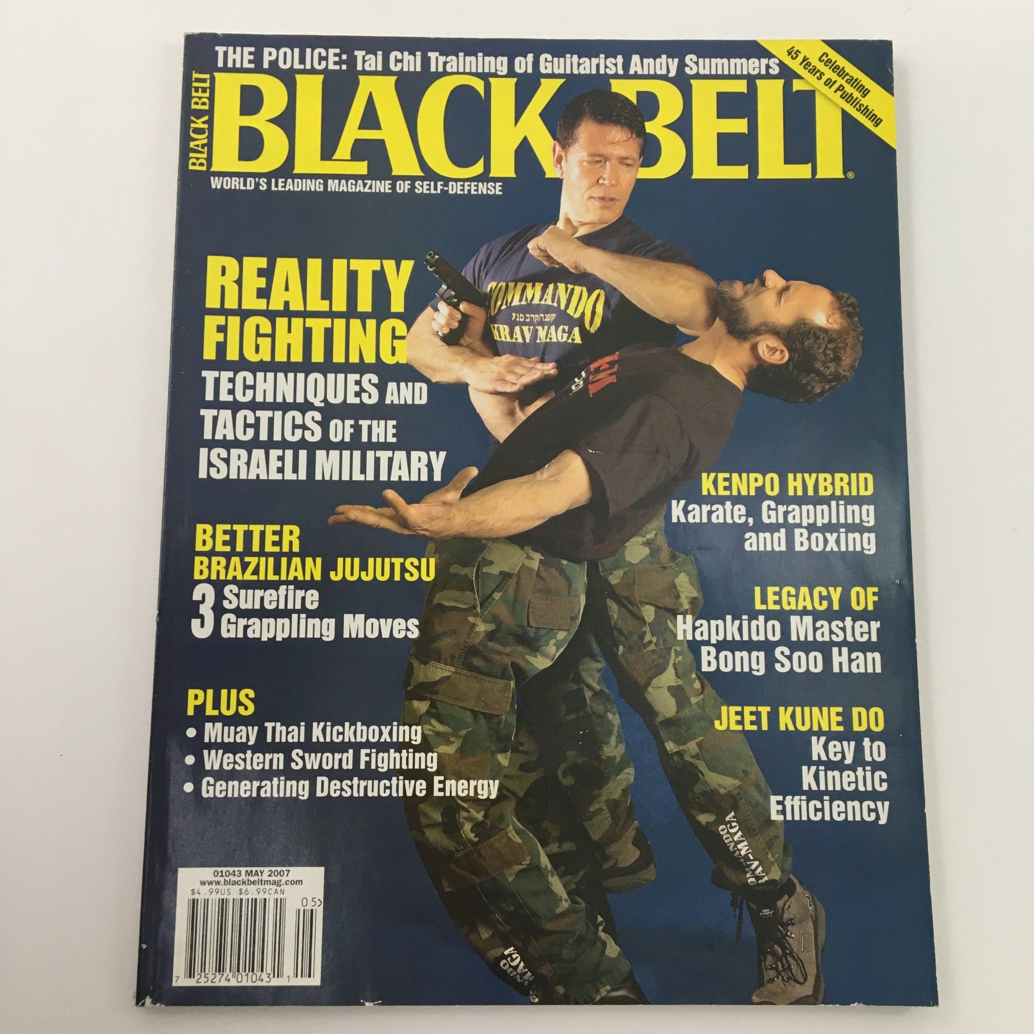 Black Belt Magazine May 2007 Legacy of Hapkido Master Bong Soo Han, Newsstand