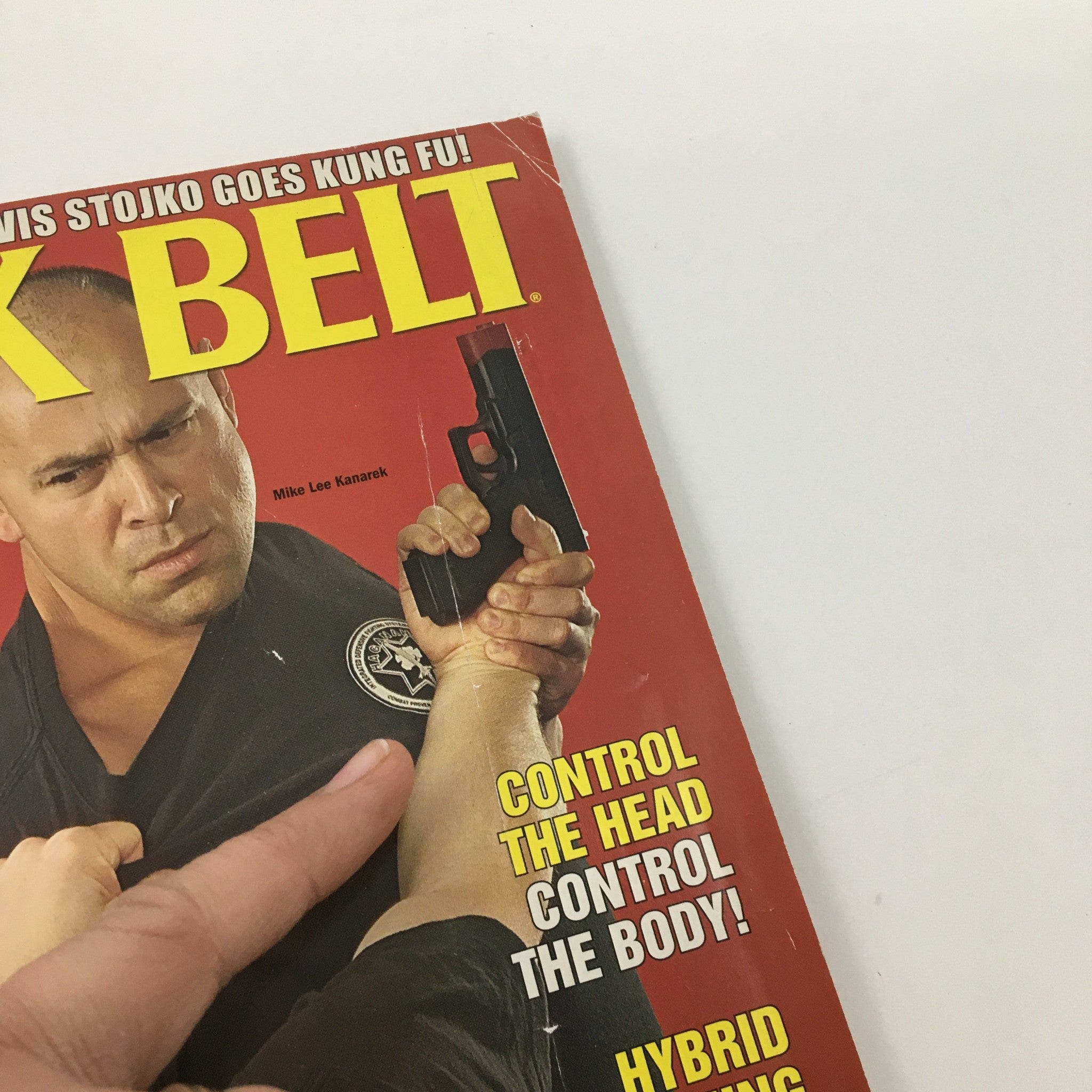 Black Belt Magazine April 2006 Mike Lee Kanarek in Reality Fighting, Newsstand