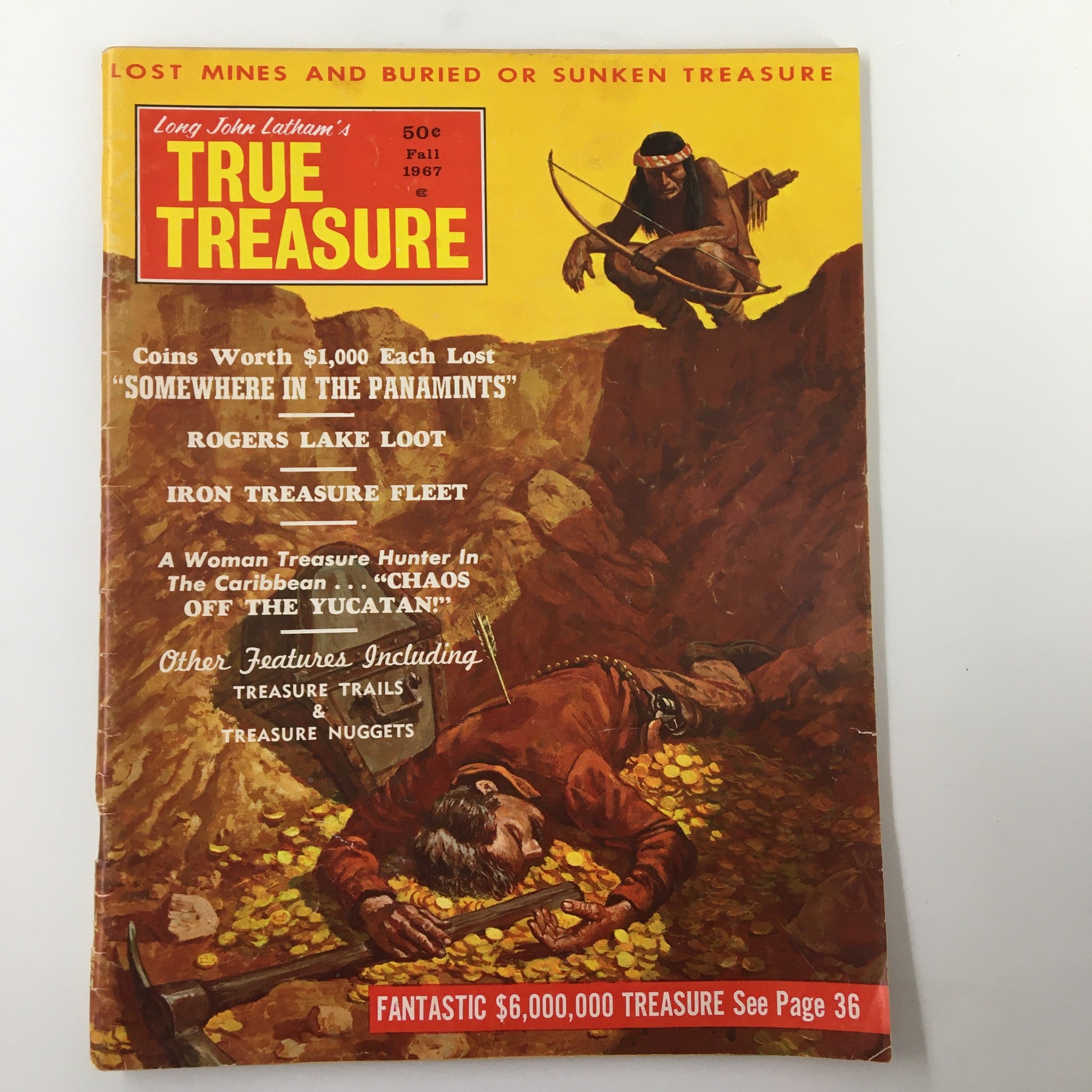 VTG True Treasure Magazine Fall 1967 Iron Treasure Fleet & Rogers Lake Loot