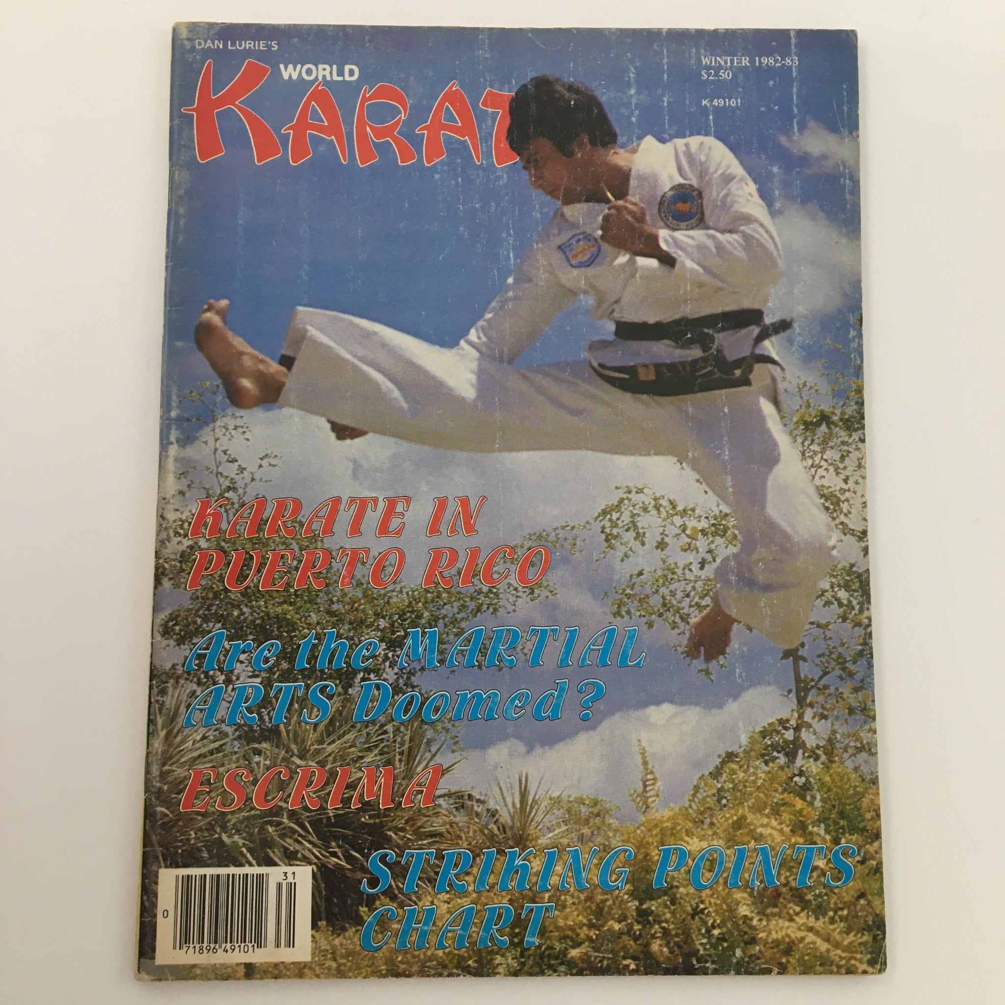 Karate World Magazine Winter 1982-1983 Karate in Puerto Rico, Newsstand