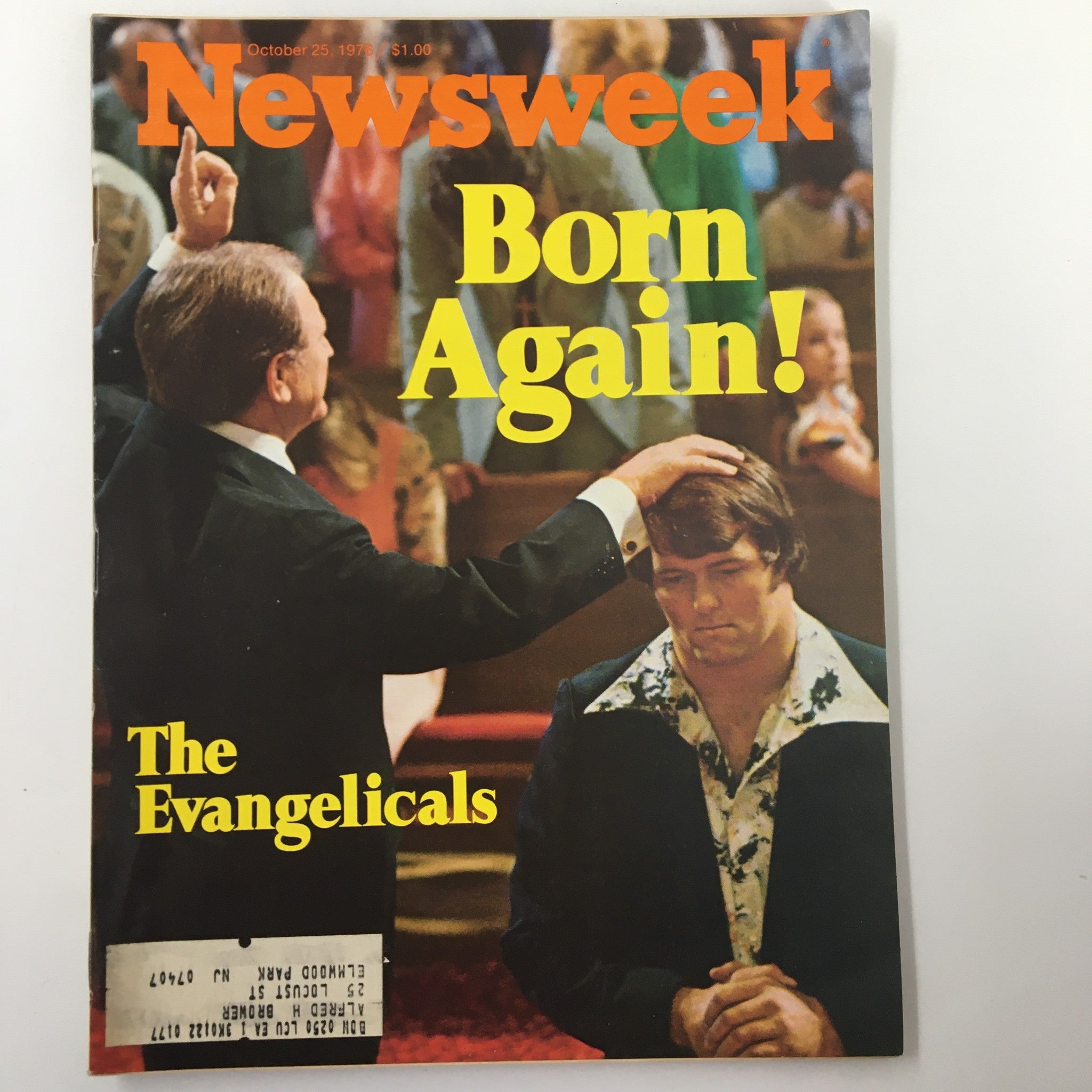 VTG Newsweek Magazine October 25 1976 Born Again The Evangelicals