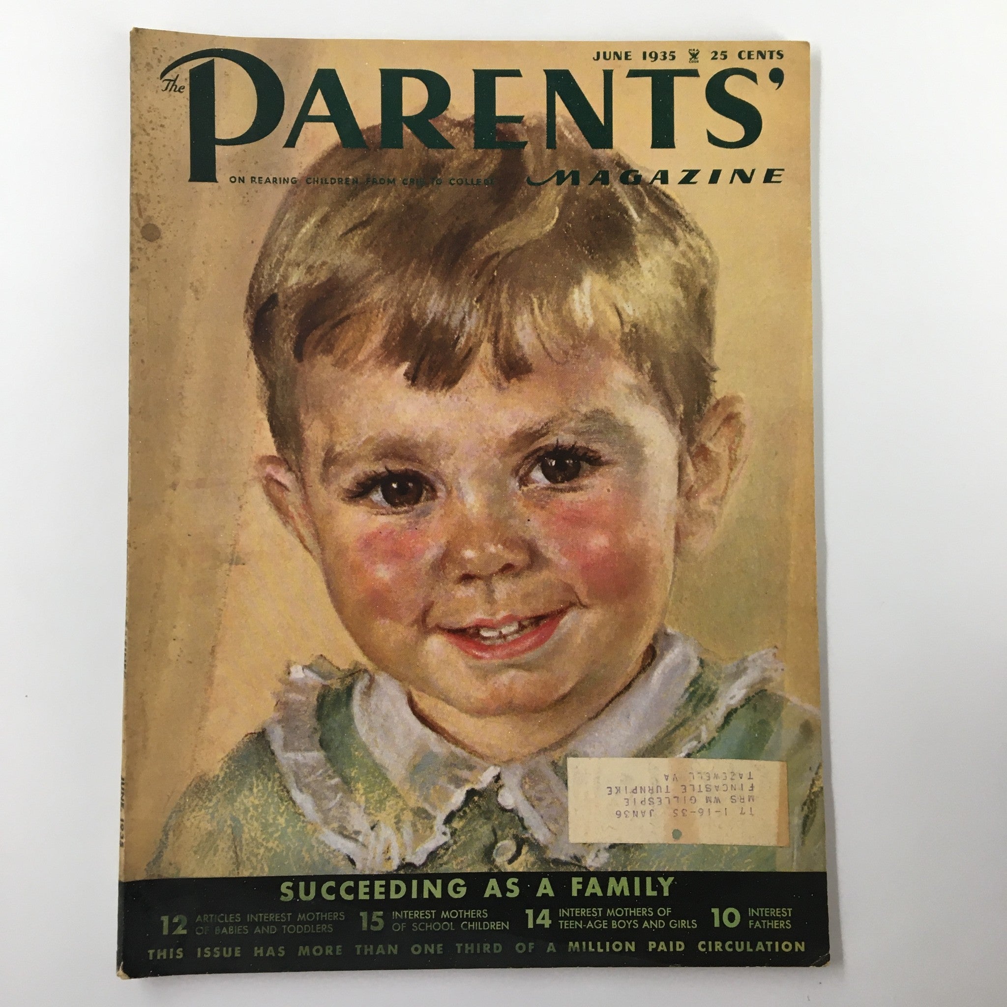 VTG The Parents' Magazine June 1935 When Our Children Marry by Cecile Pilpel