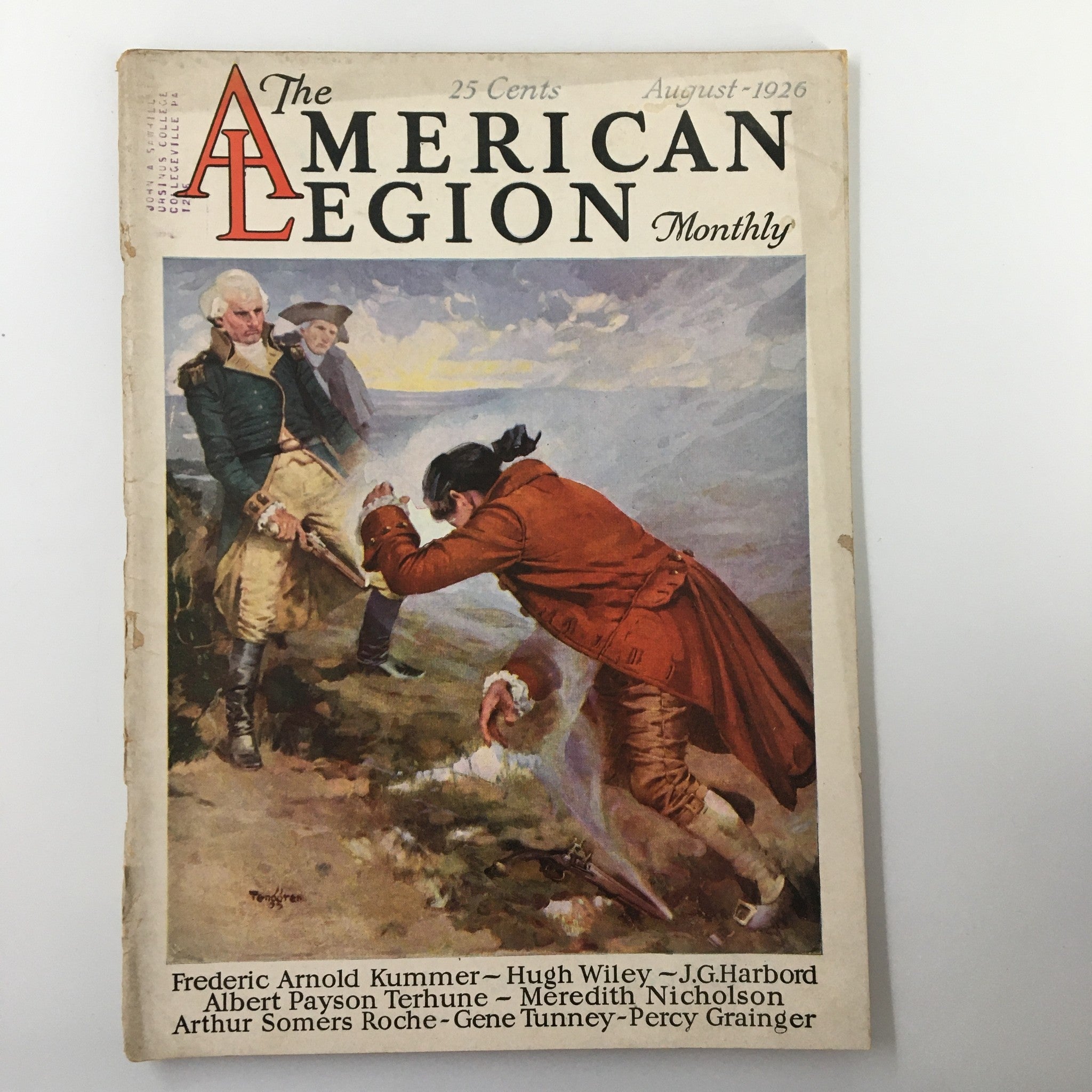 VTG The American Legion Magazine August 1926 The Greatest Fighting Machine