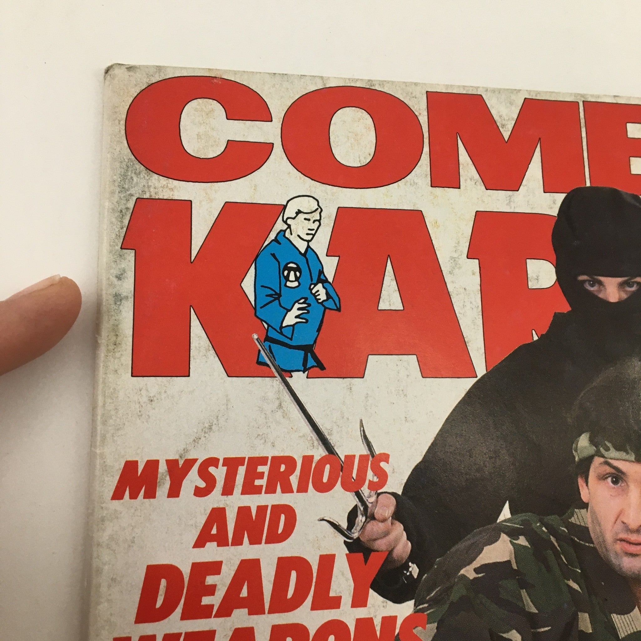 Combat Karate Magazine August 1986 Michael Depasquale Jr. Nin-Ju-Ka, Newsstand