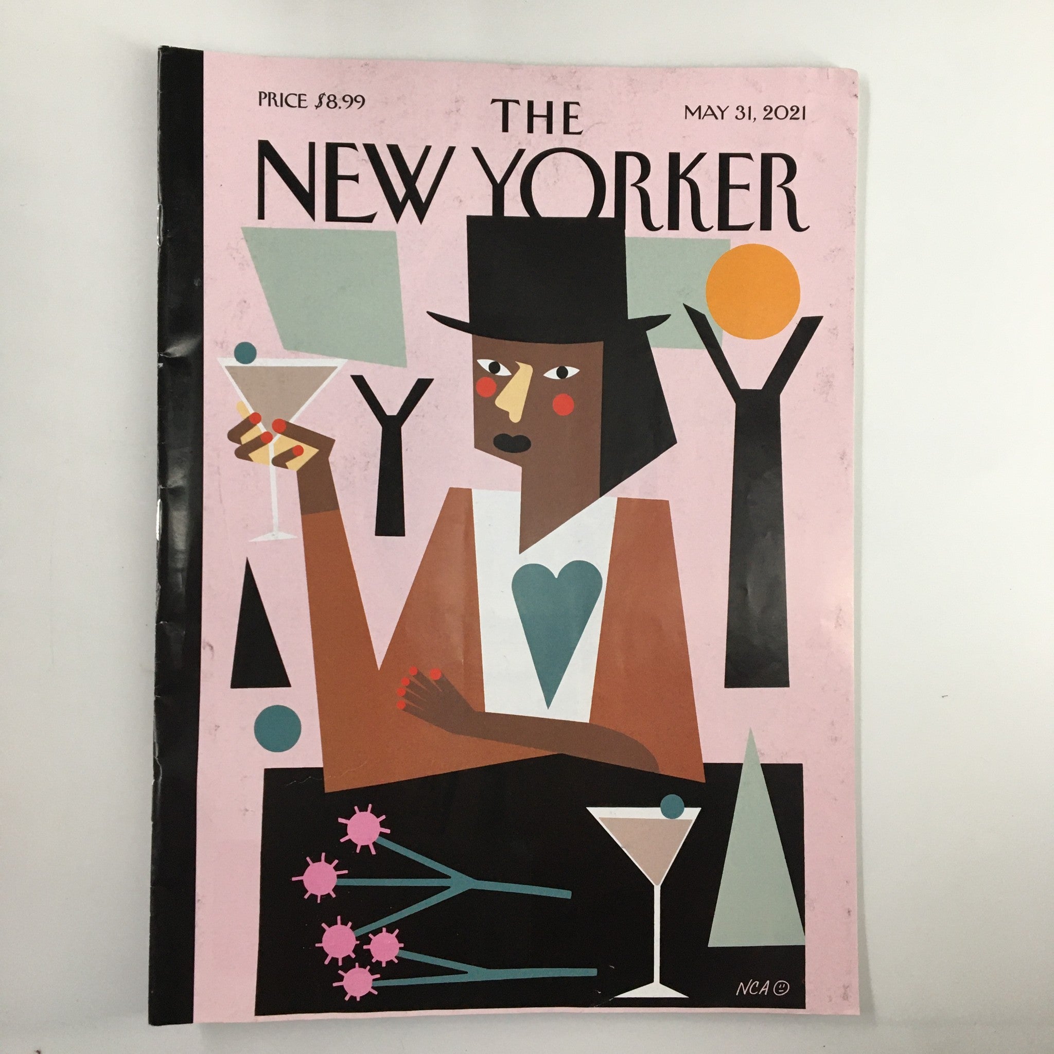 The New Yorker Magazine May 31 2021 Happy Hours Cover by Nina Chanel Abney