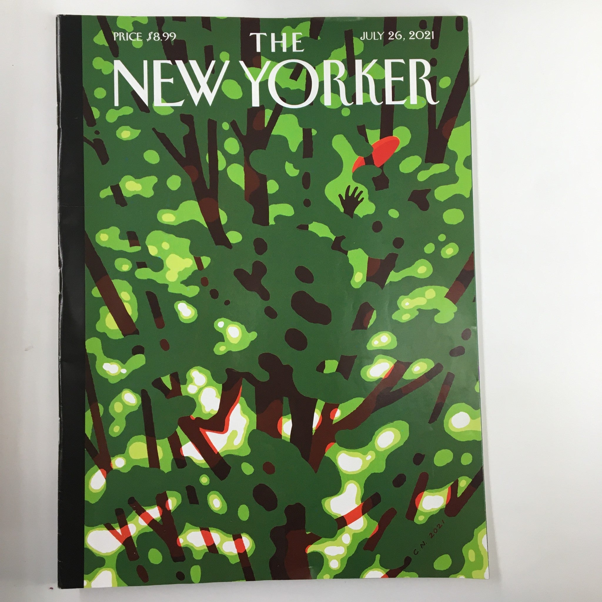 The New Yorker Magazine July 26 2021 I've Got It Cover by Christoph Niemann