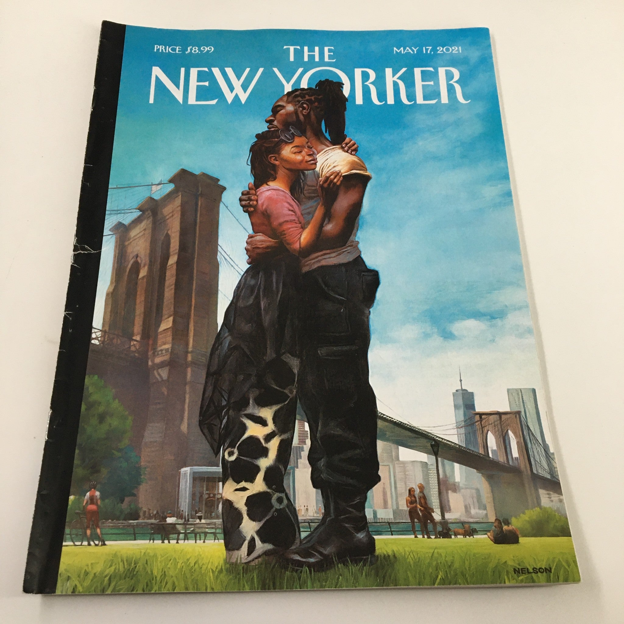 The New Yorker Magazine May 17 2021 Homecoming by Kadir Nelson No Label