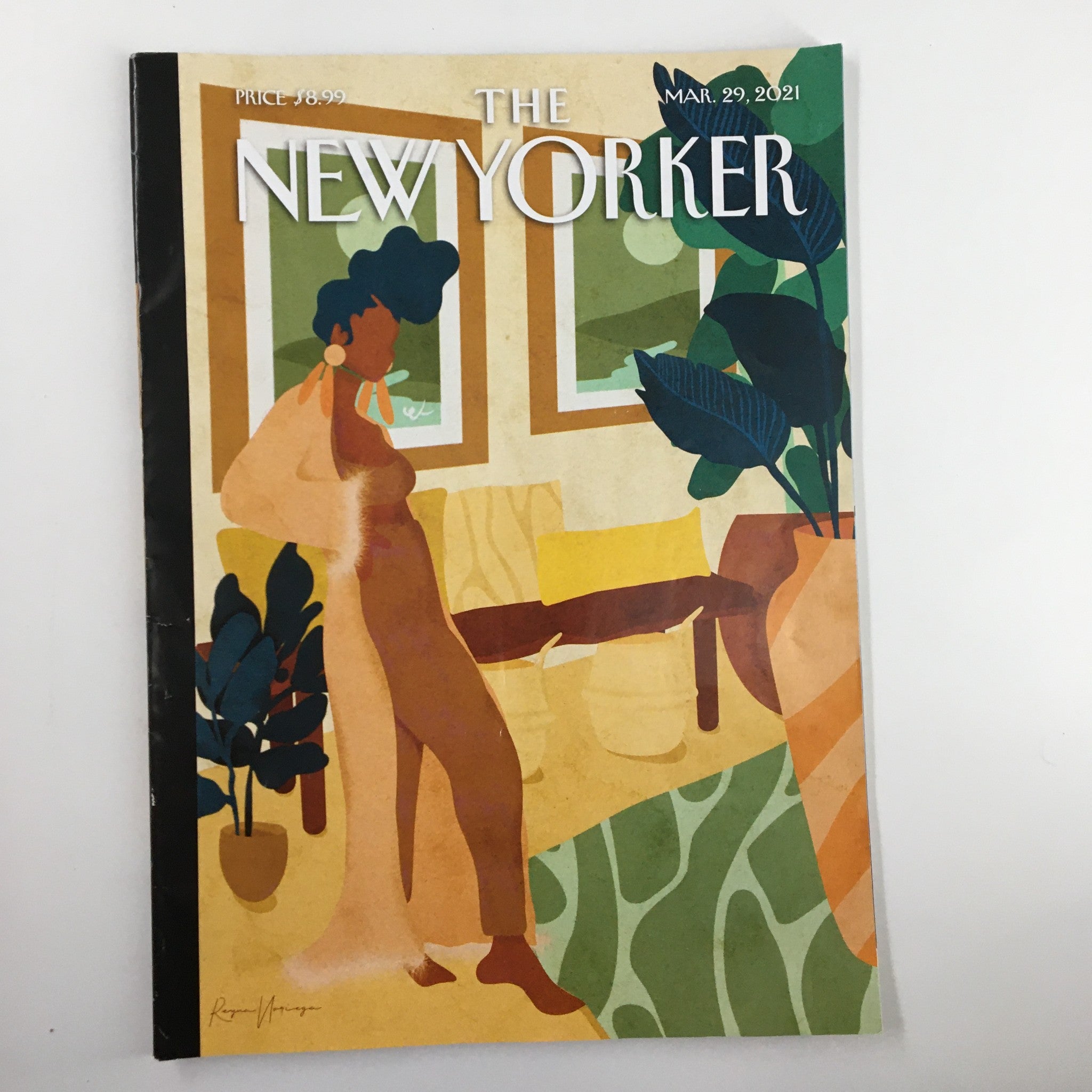 The New Yorker Magazine March 29 2021 House Style by Reyna Noriega No Label