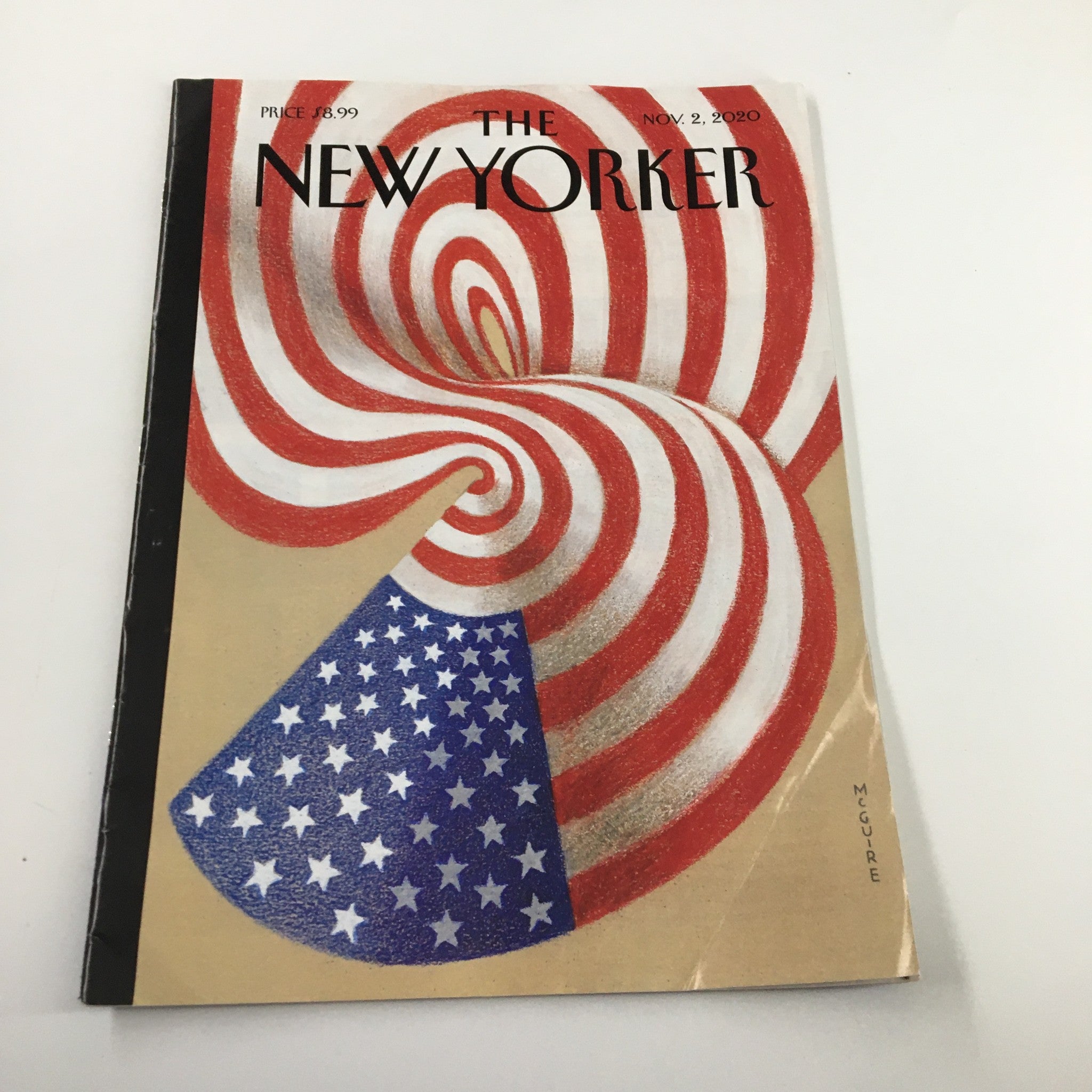 The New Yorker Magazine November 2 2020 American Tumult by Richard McGuire