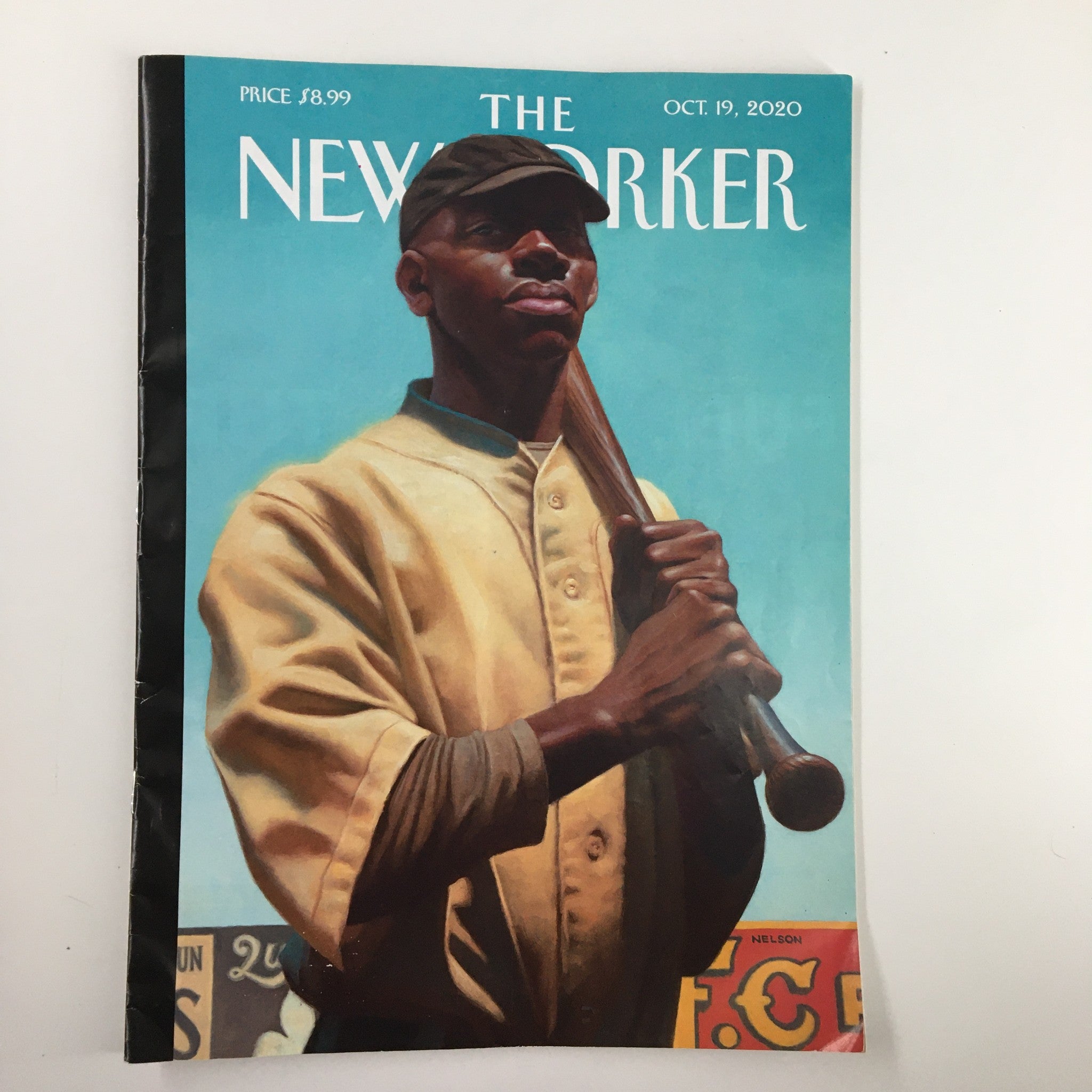 The New Yorker Magazine October 19 2020 The Centennial by Kadir Nelson No Label