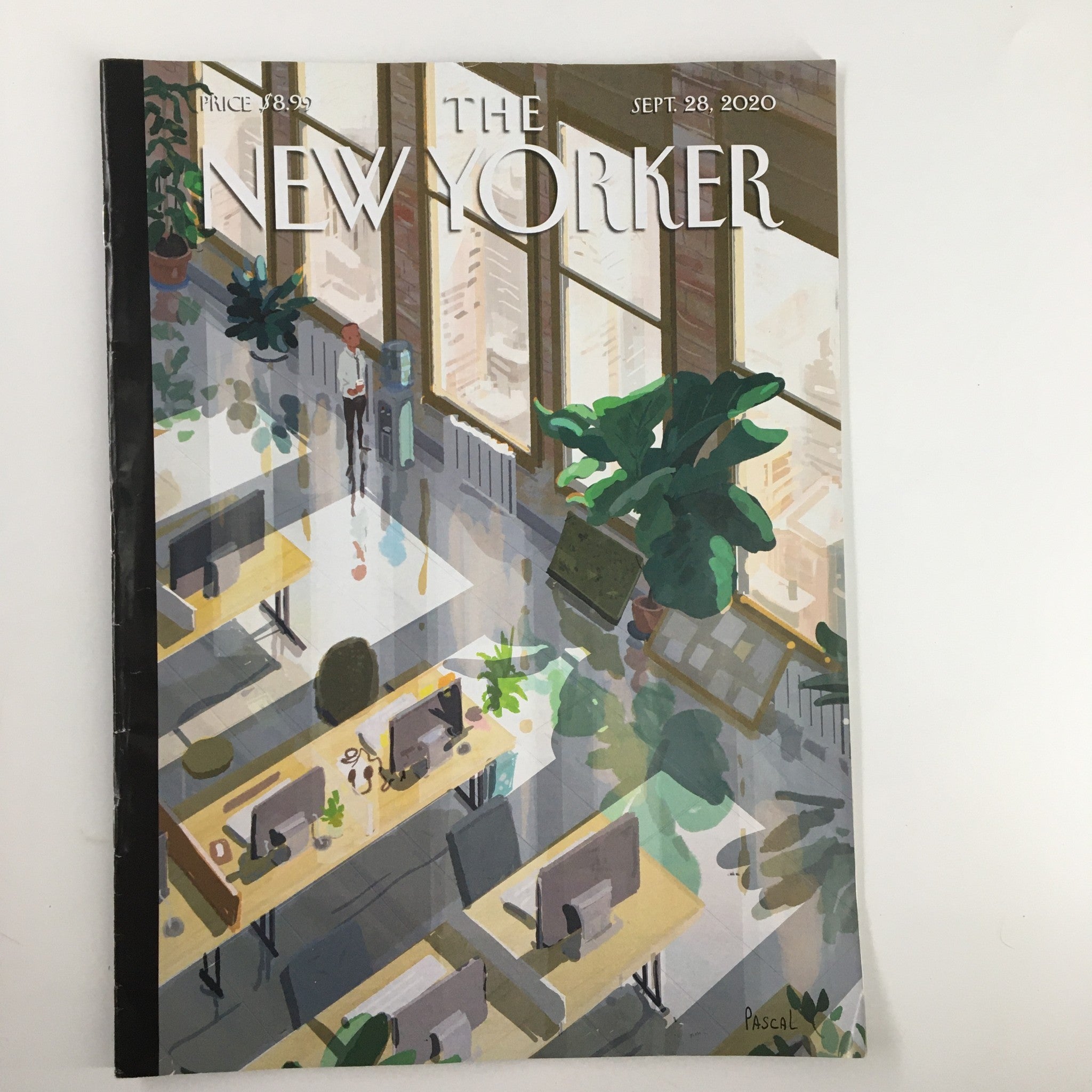 The New Yorker Magazine September 28 2020 Open Offices Pascal Campion No Label