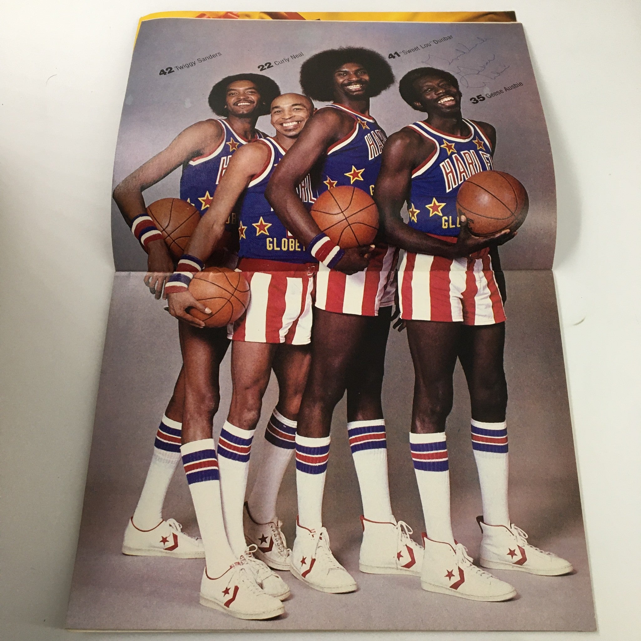 1980 Harlem Globertrotters The Trotters on Tour Osborne Lockhart