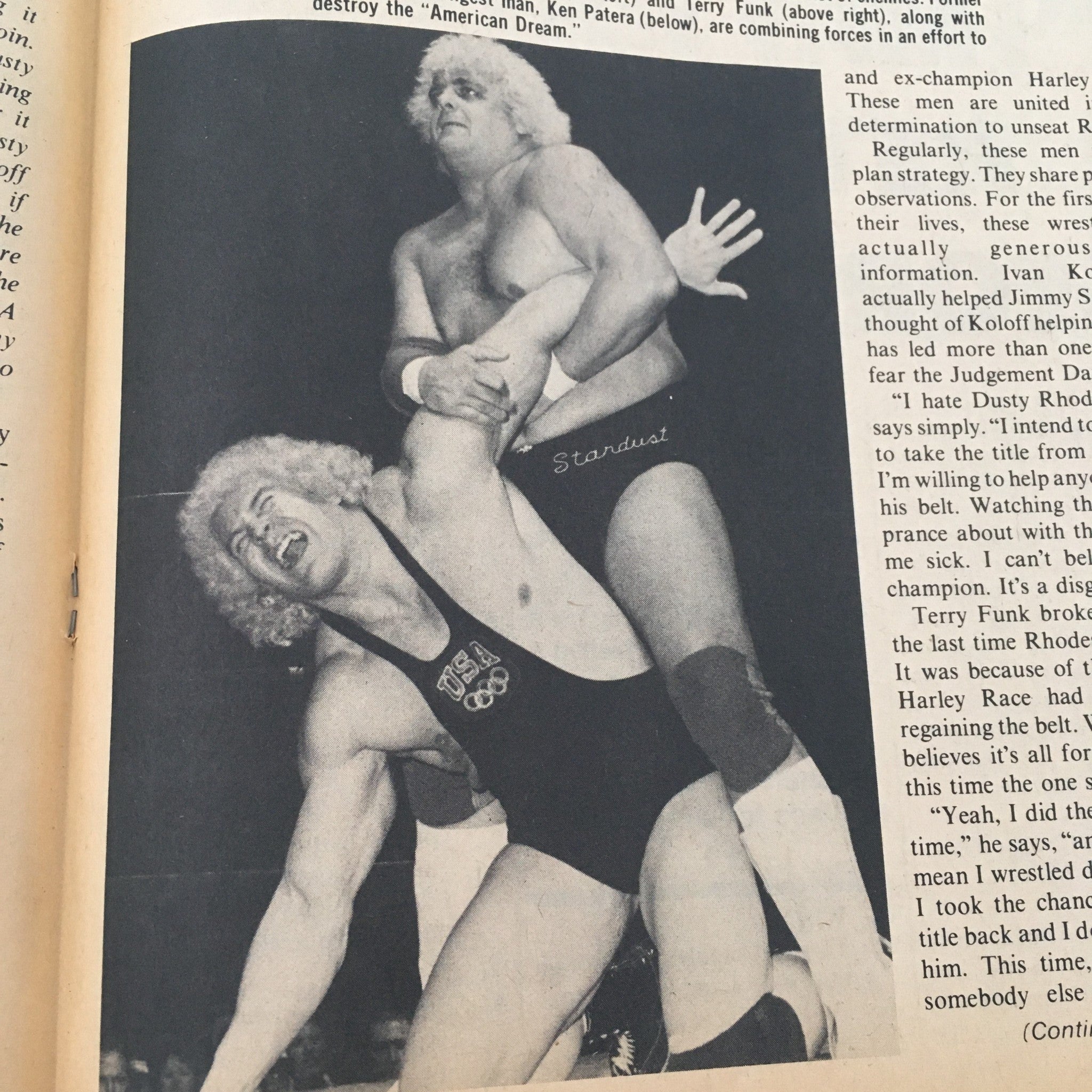 Inside Wrestling Magazine October 1981 displaying an intense wrestling scene with wrestlers in action, capturing the dramatic moments of the sport's golden age.