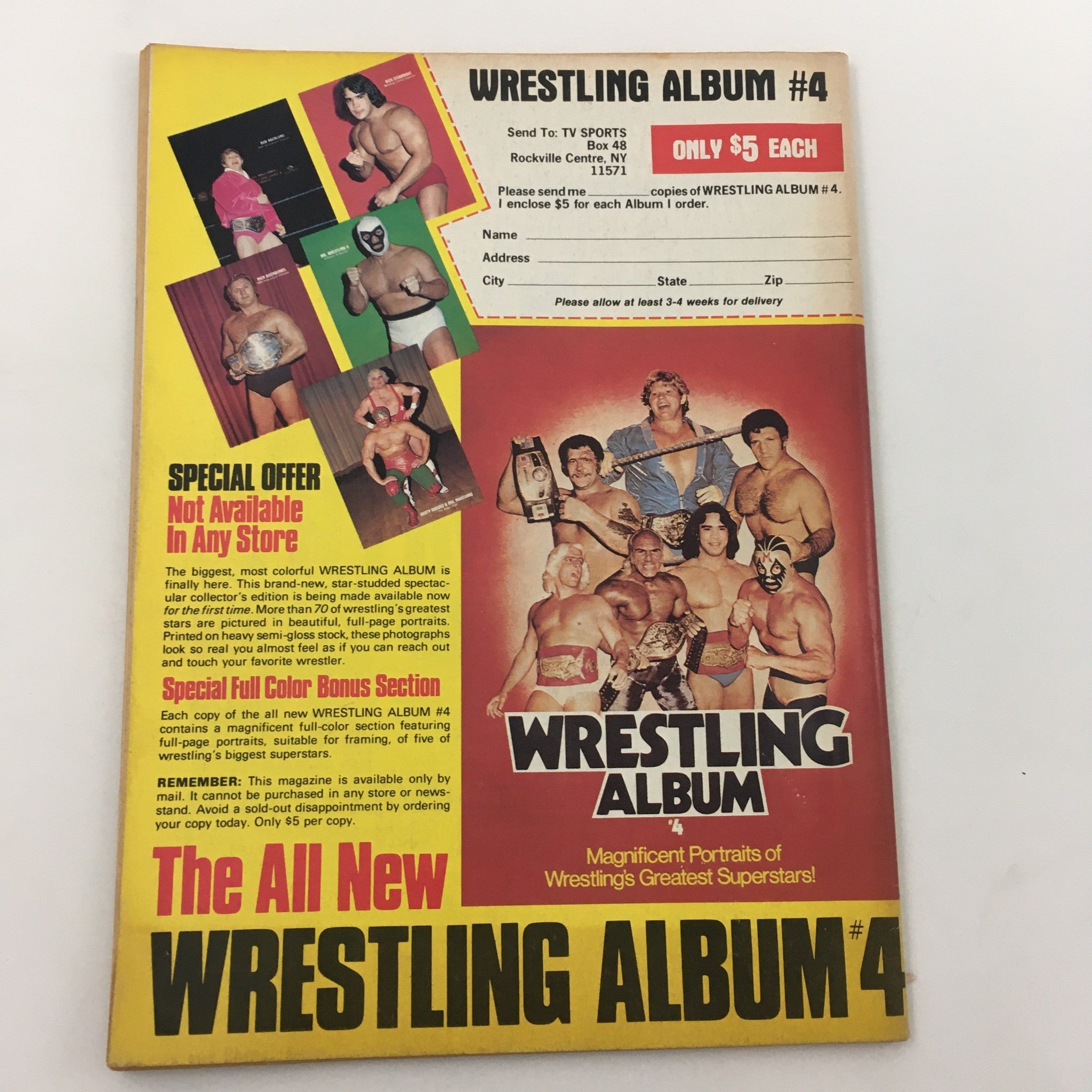 WWF Wrestling Magazine June 1981 Stan Hansen, Jim Brunzell and Tony Atlas