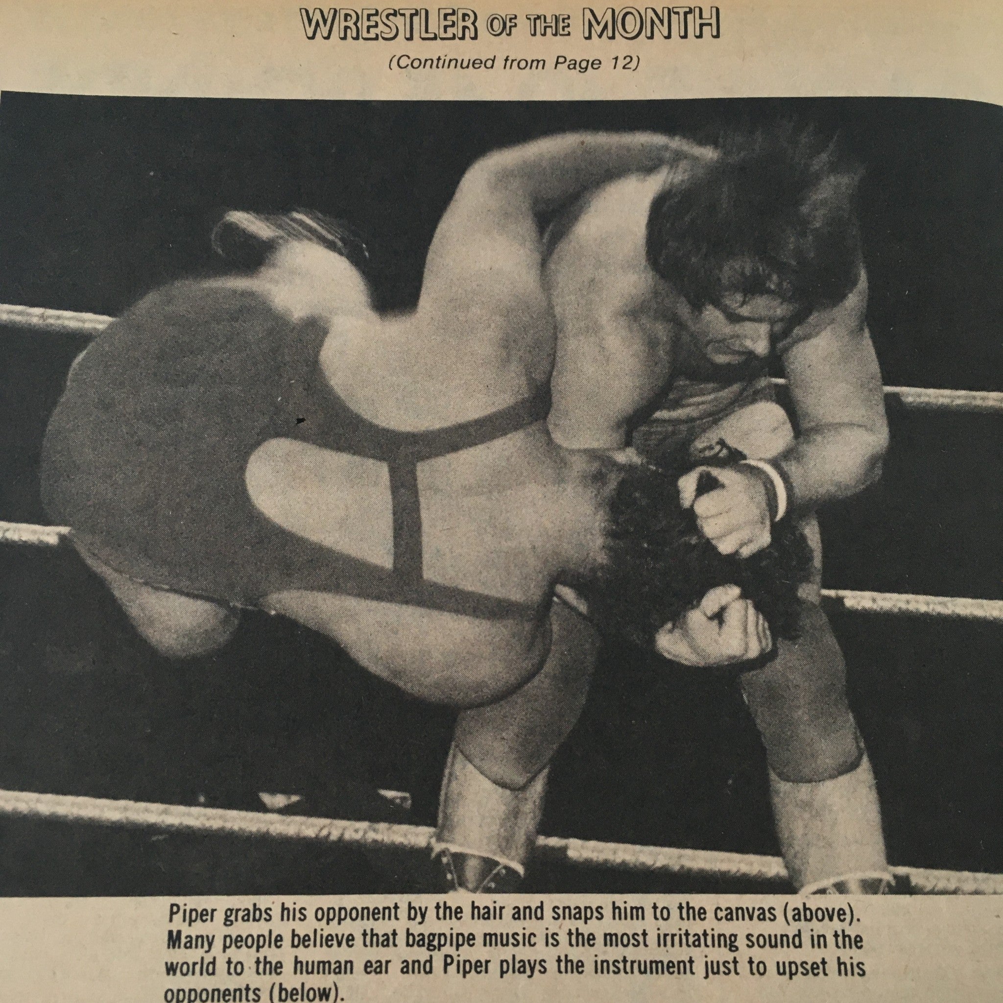 WWF Wrestling Magazine June 1981 Stan Hansen, Jim Brunzell and Tony Atlas