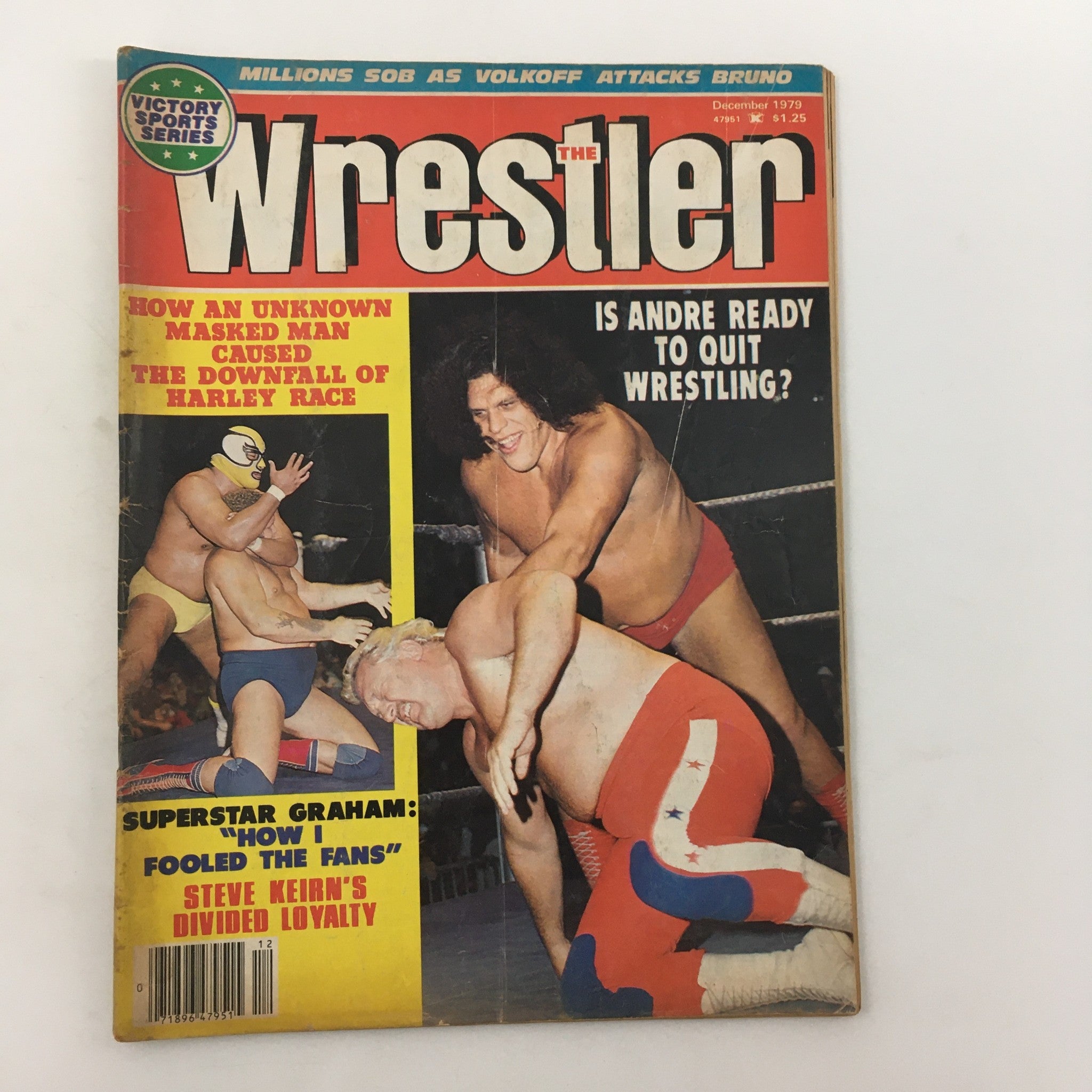 WWF The Wrestler Magazine December 1979 Andre the Giant & Graham Billy Feature