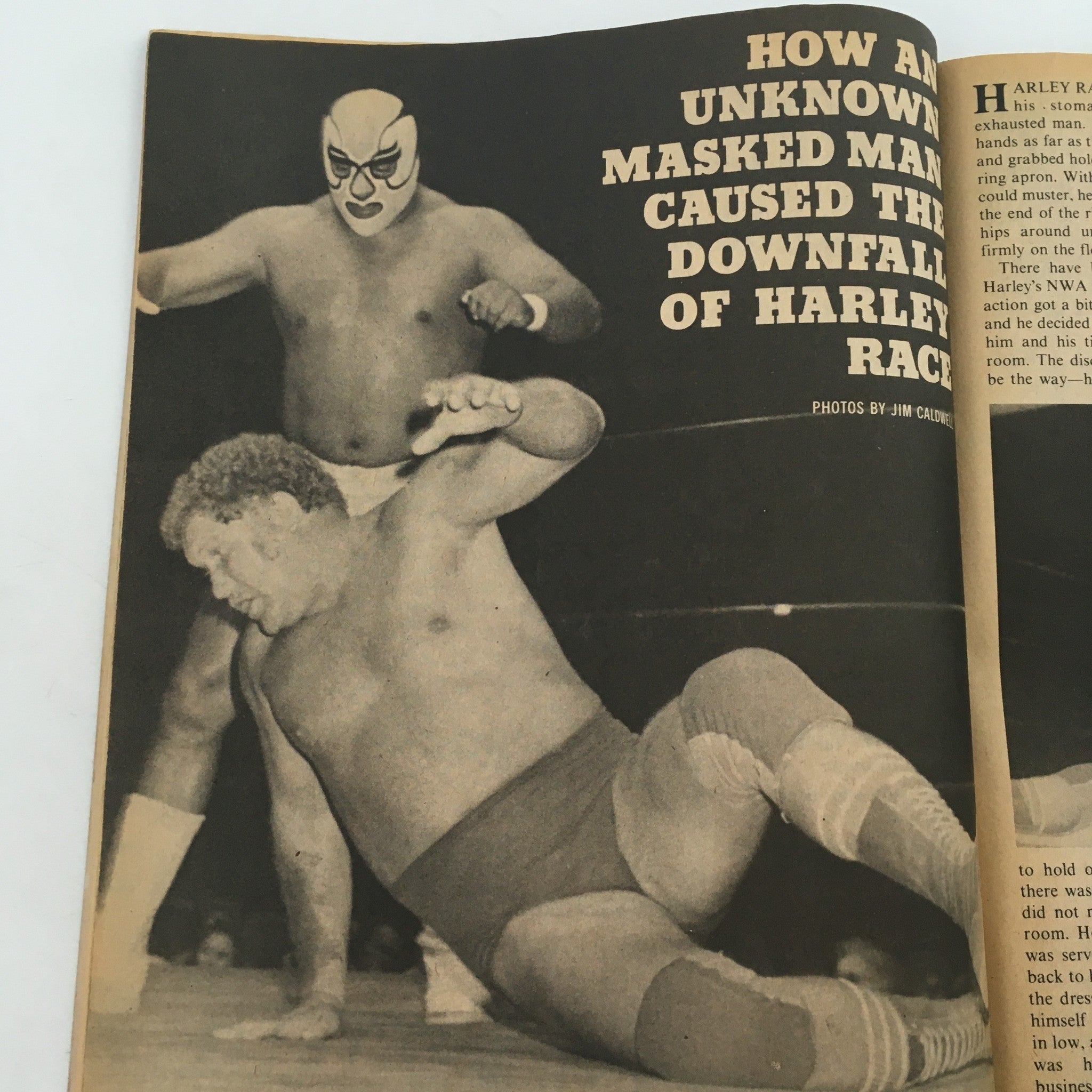 WWF The Wrestler Magazine December 1979 Andre the Giant & Graham Billy Feature