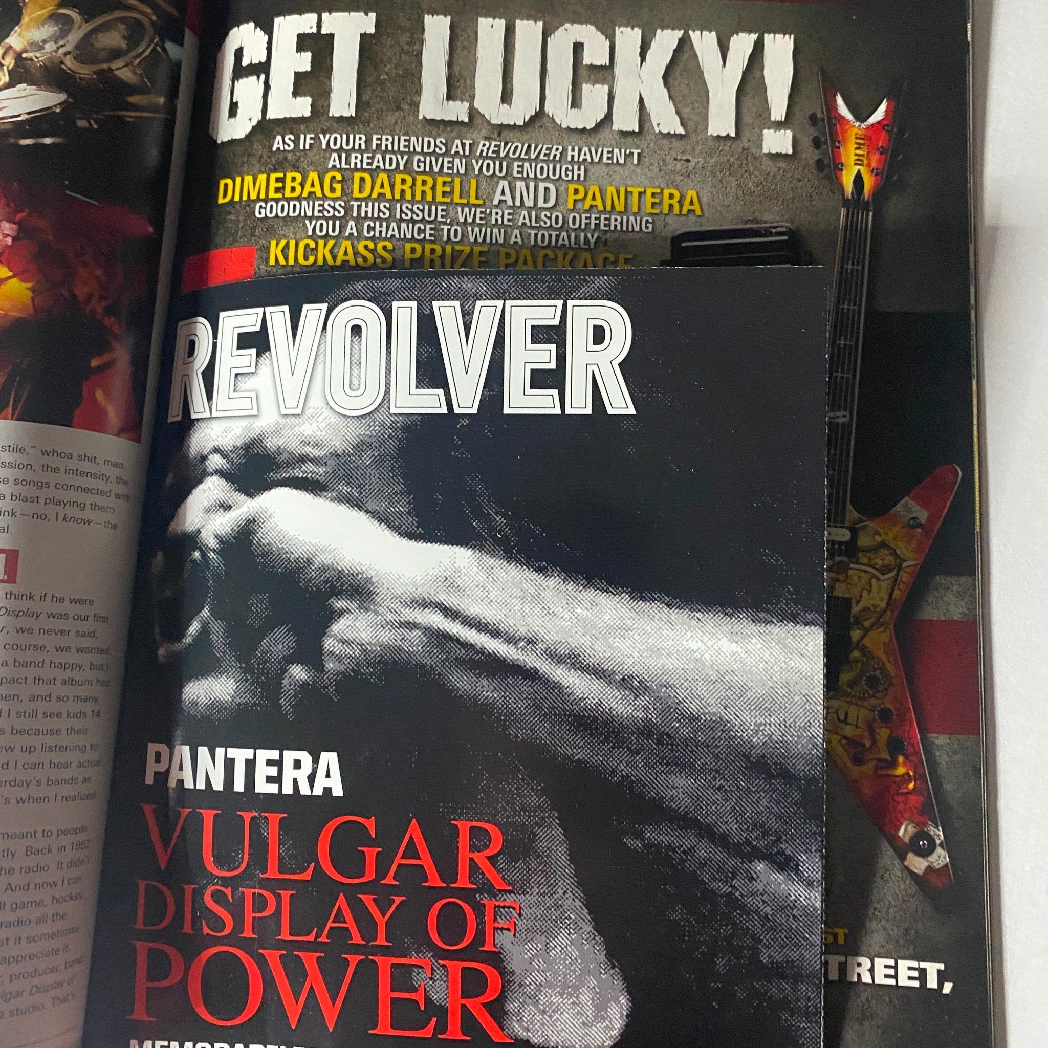 Revolver Magaine January February 2010 Pantera Display of Power No Label VG