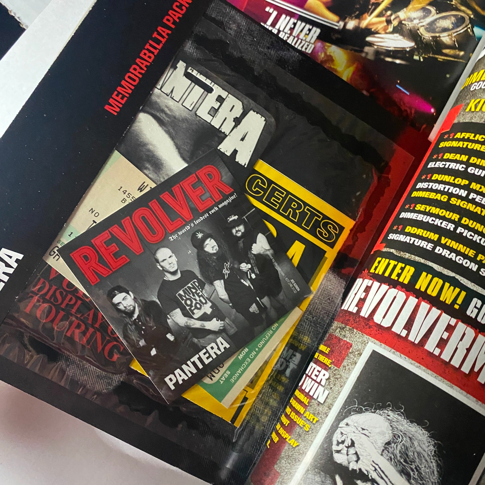 Revolver Magaine January February 2010 Pantera Display of Power No Label VG