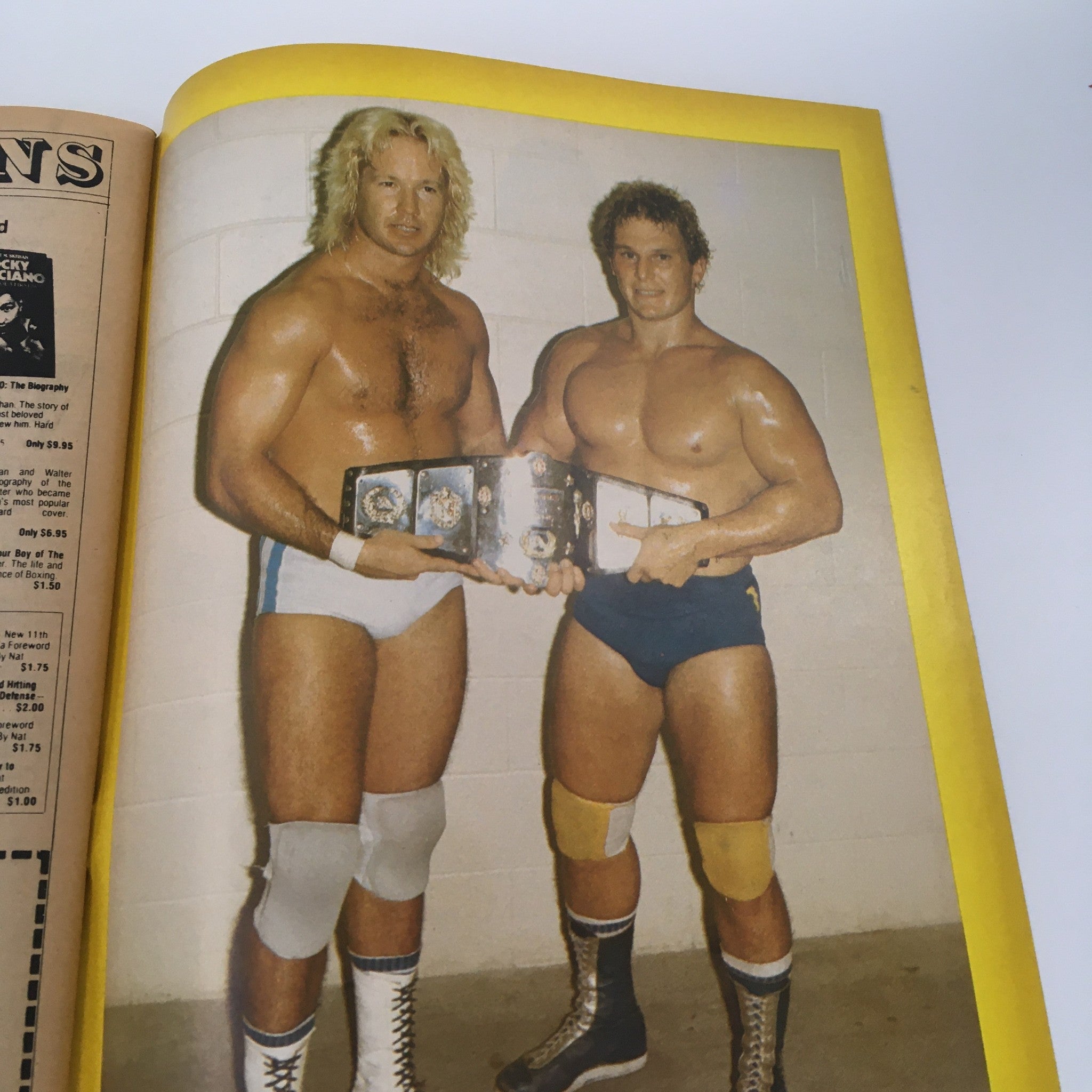 Wrestling Revue Magazine January 1983 Ricky Morton, El Gran Apollo and Ken Lucas