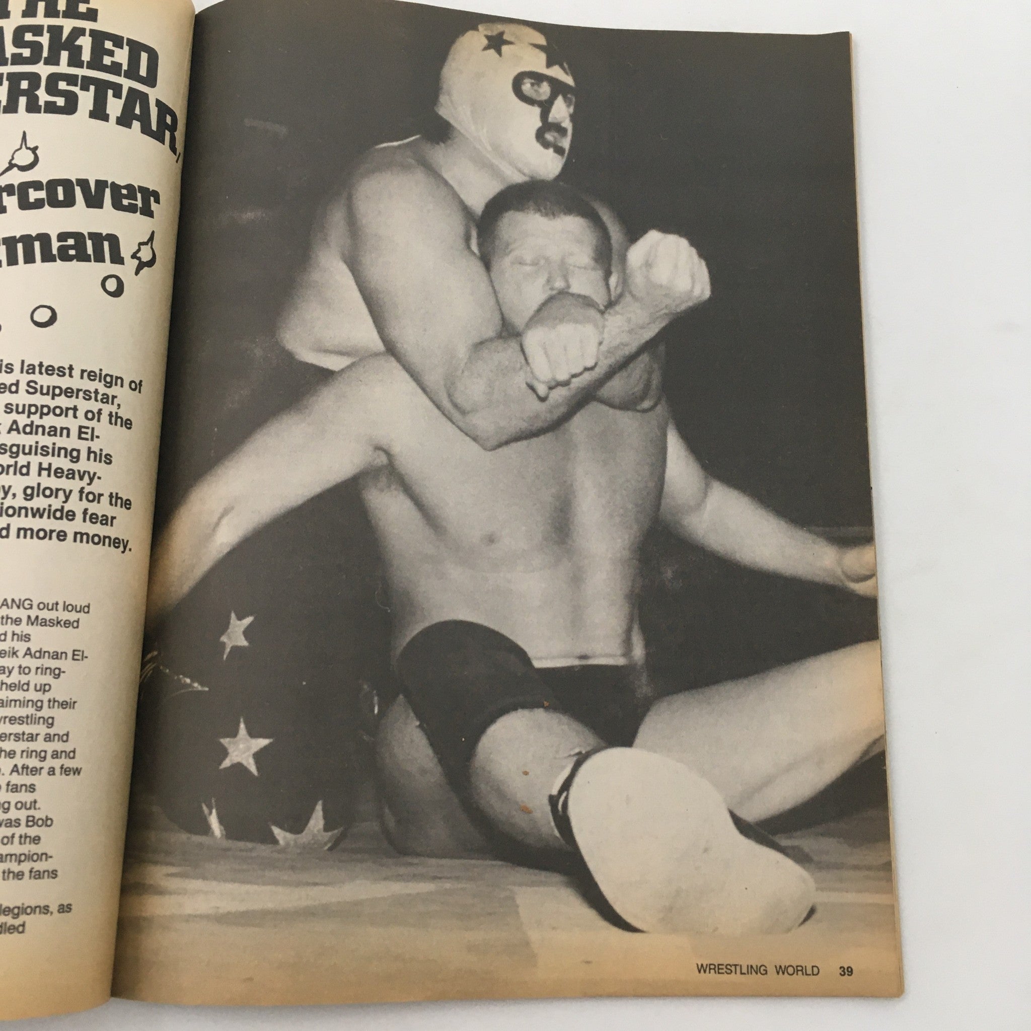 Wrestling World Magazine September 1985 Andre the Giant vs Big John Studd