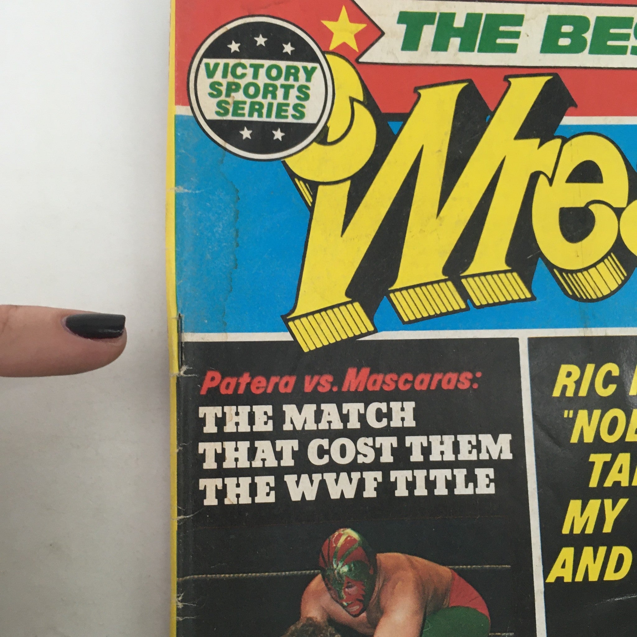 WWF Wrestler Magazine Fall 1981 Andre the Giant vs Ivan Putski and Ric Flair