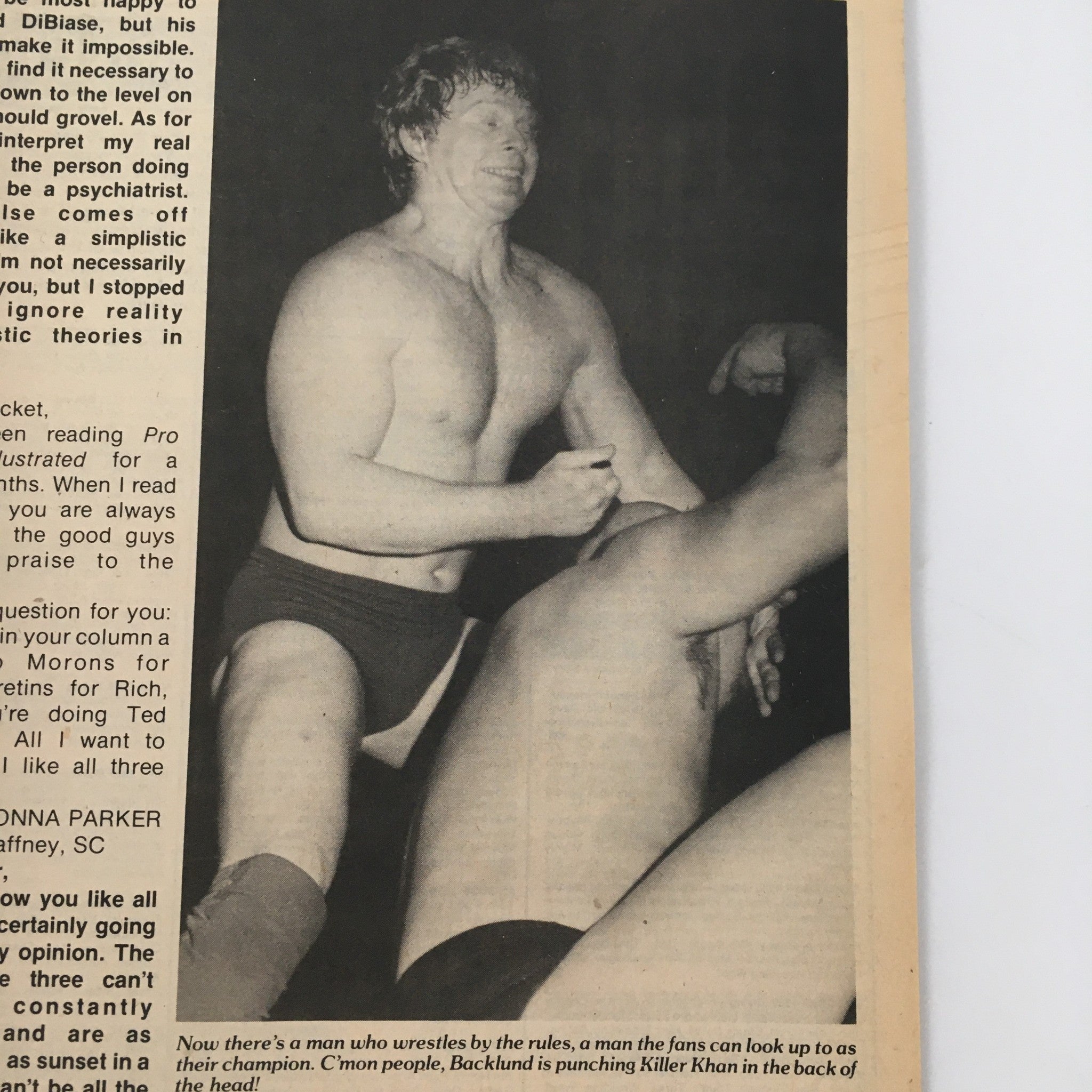 Pro Wrestling Illustrated Magazine March 1982 Andre the Giant vs Killer Khan