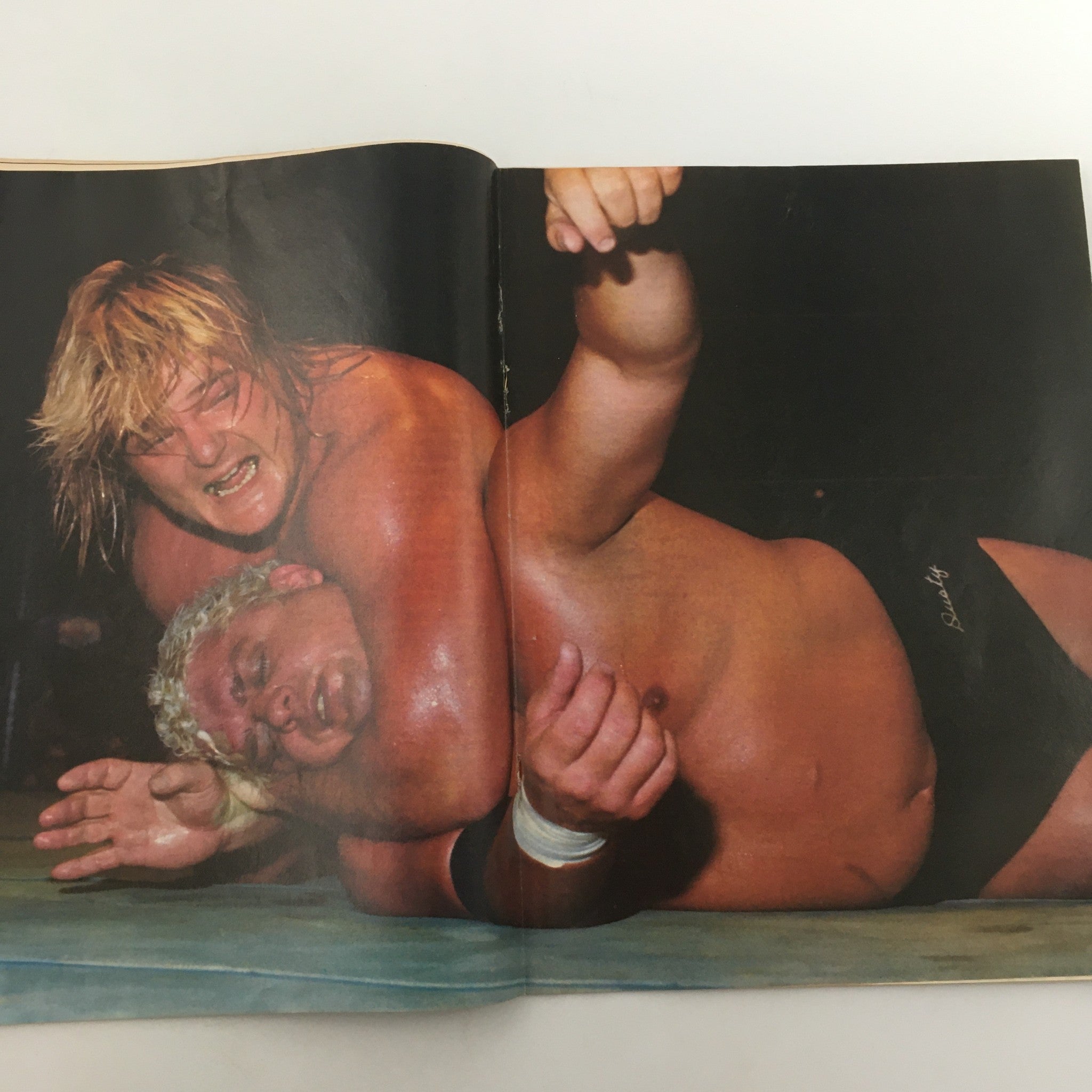 Wrestling's Main Event Magazine June 1982 Bob Backlund and Andre the Giant