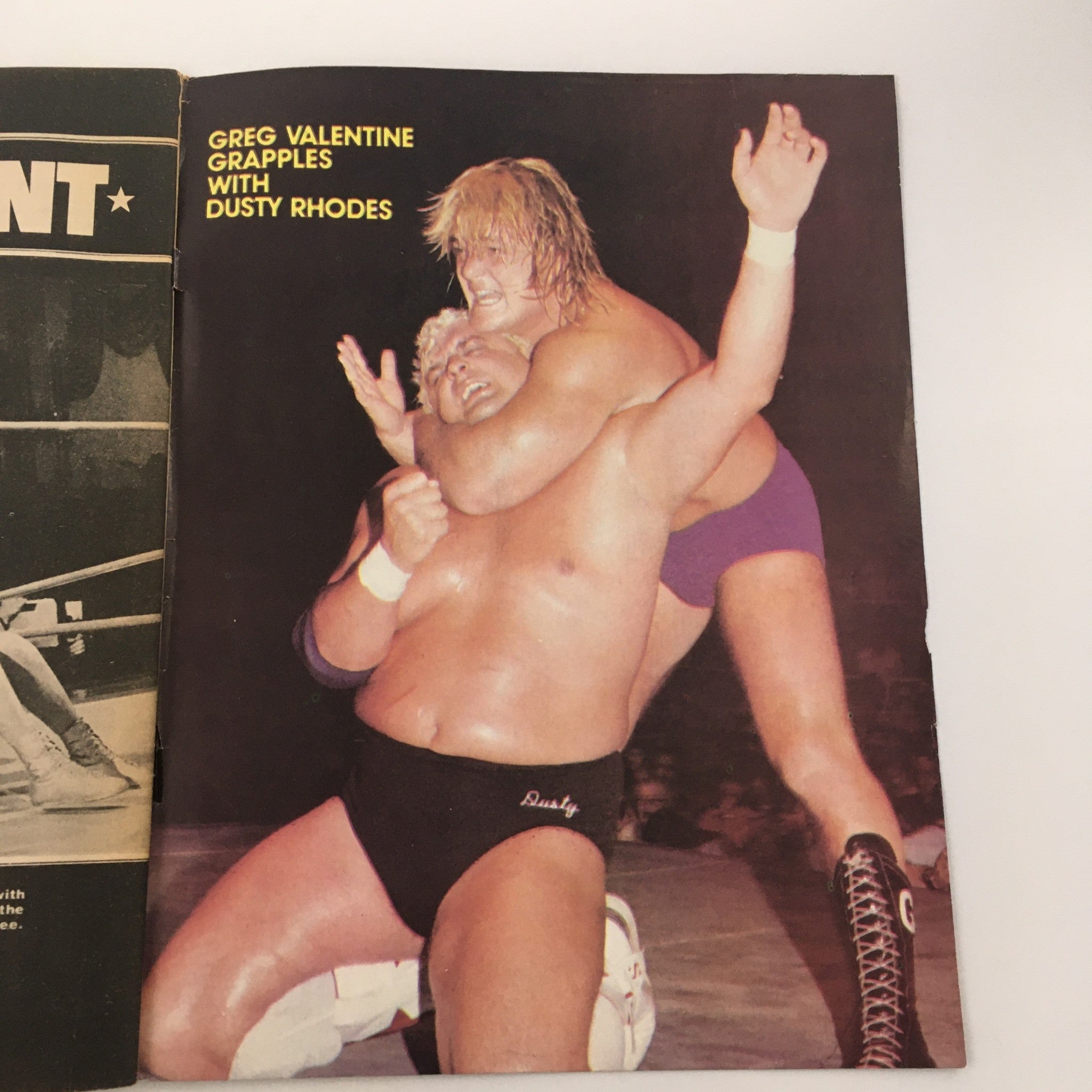 Wrestling World Magazine 1982 Greg Valentine, Bruno Sammartino & Ric Flair