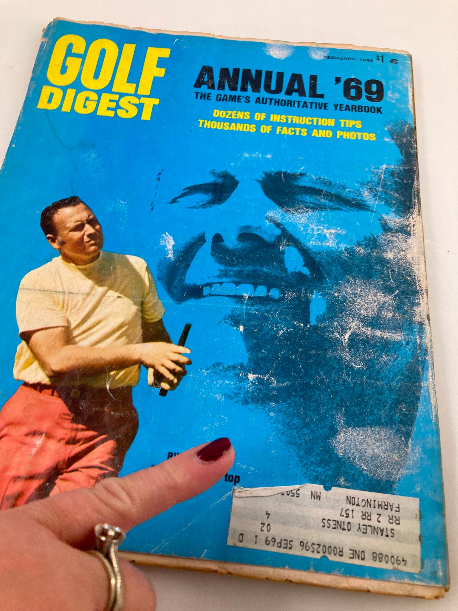 VTG Golf Digest Magazine February 1969 Billy Casper Moves To The Top