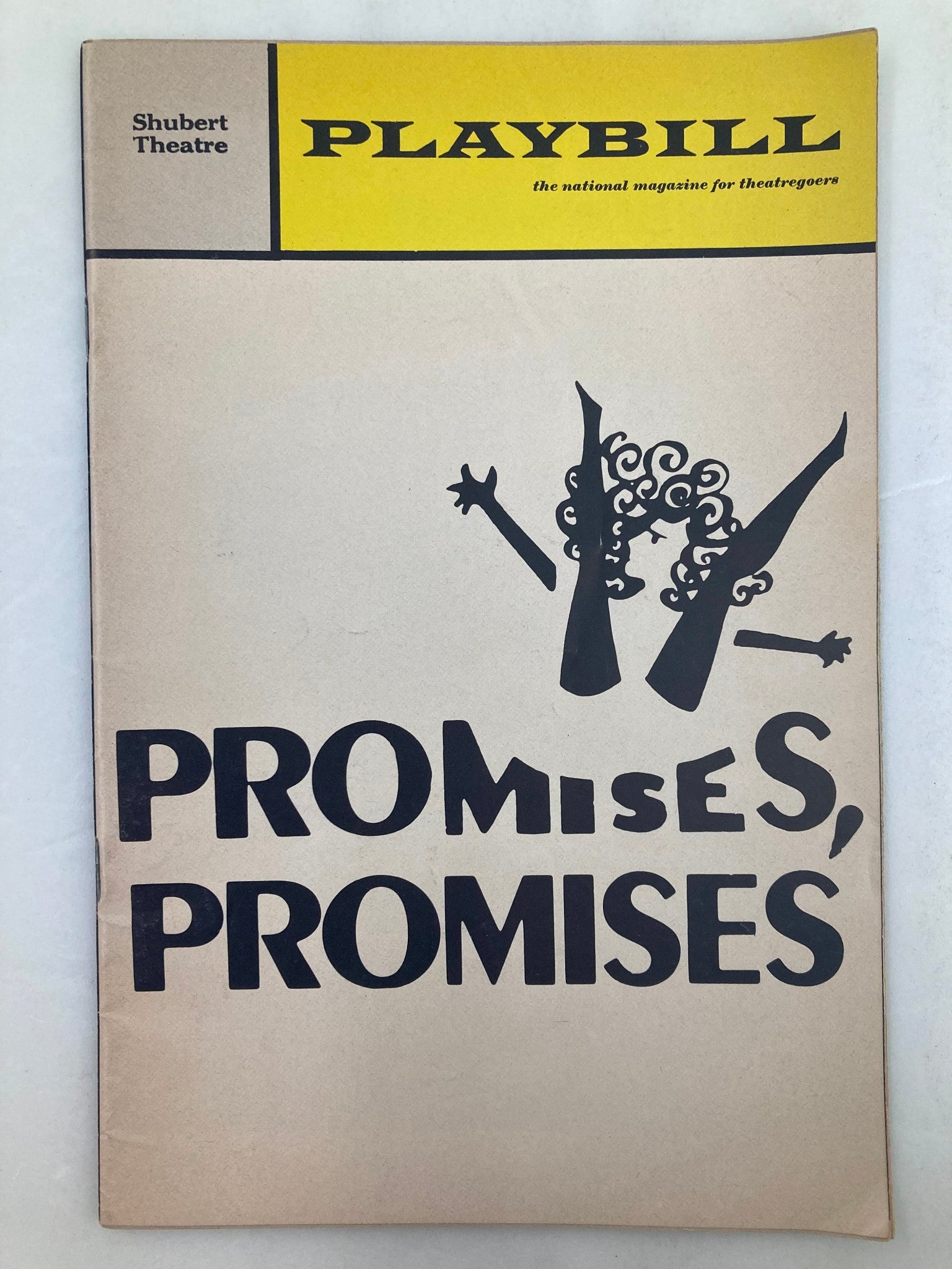 1969 Playbill Sam S. Shubert Theatre Jerry Orbach in Promises, Promises