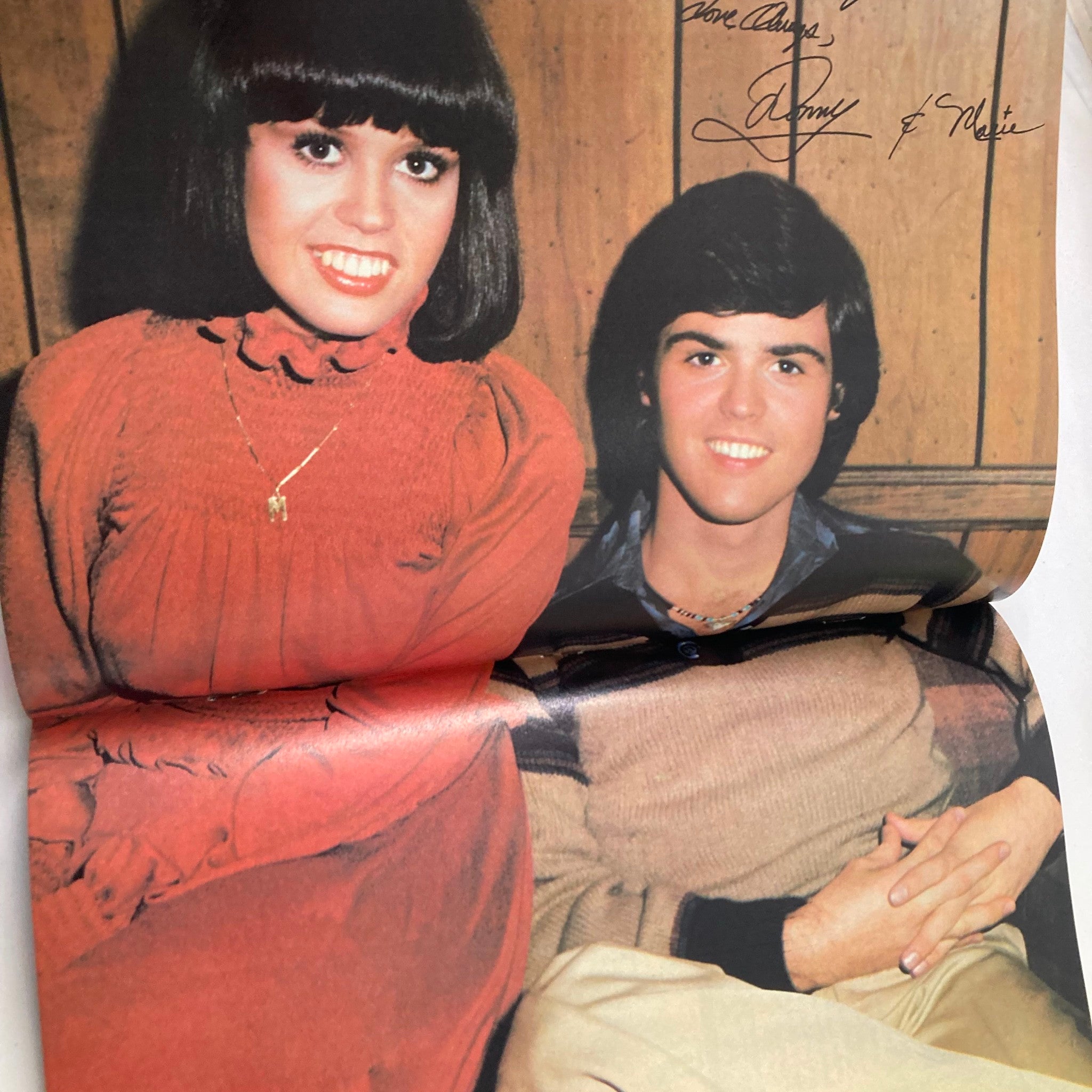 VTG Tiger Beat Magazine Presents 1977 Vol 1 #2 Donny & Marie Osmond w Poster VG