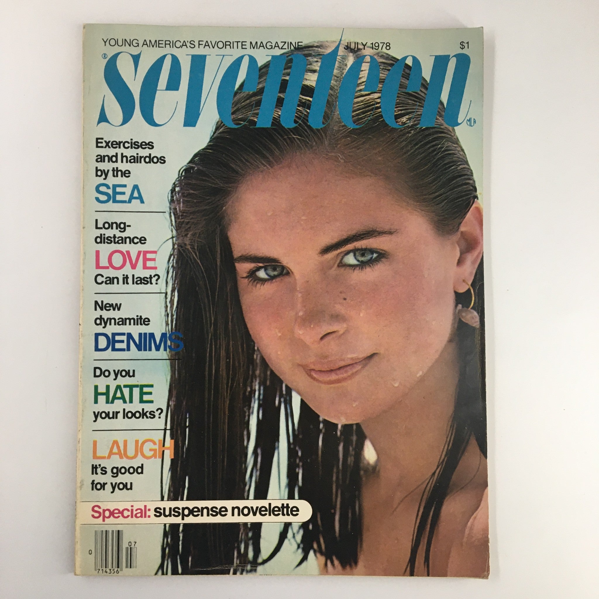 VTG Seventeen Magazine July 1978 Exercises & Hairdos by the Sea No Label