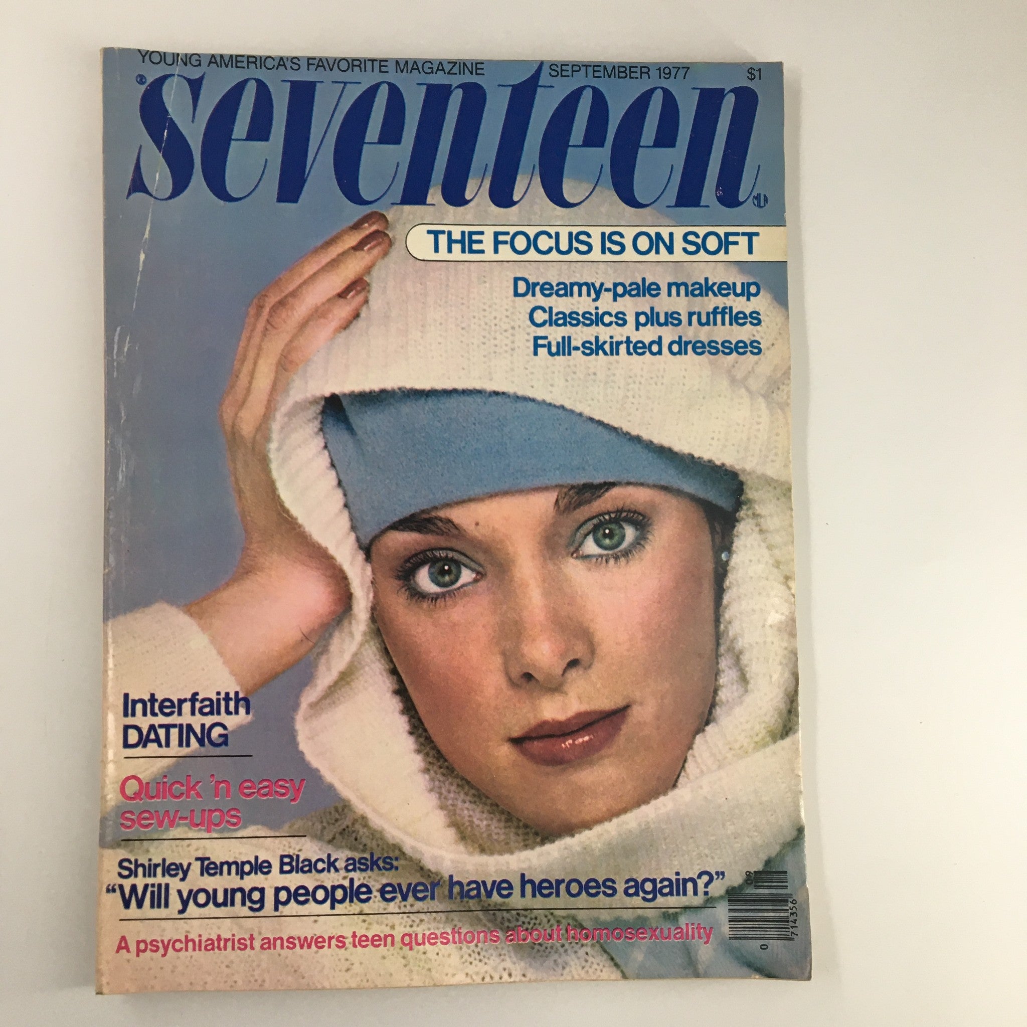 VTG Seventeen Magazine September 1977 Teen Question About Homosexuality No Label