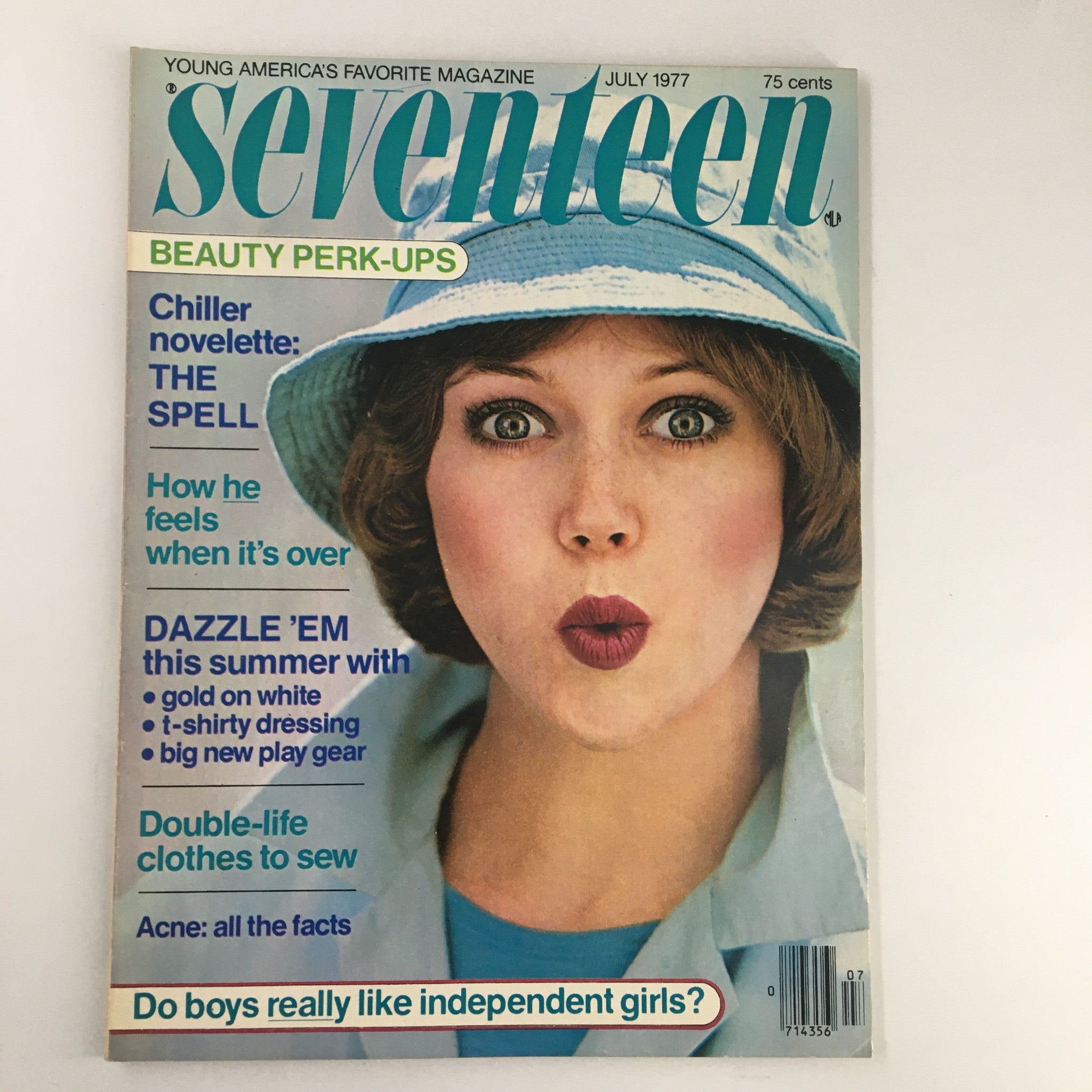 VTG Seventeen Magazine July 1977 Chiller Novelette The Spell No Label