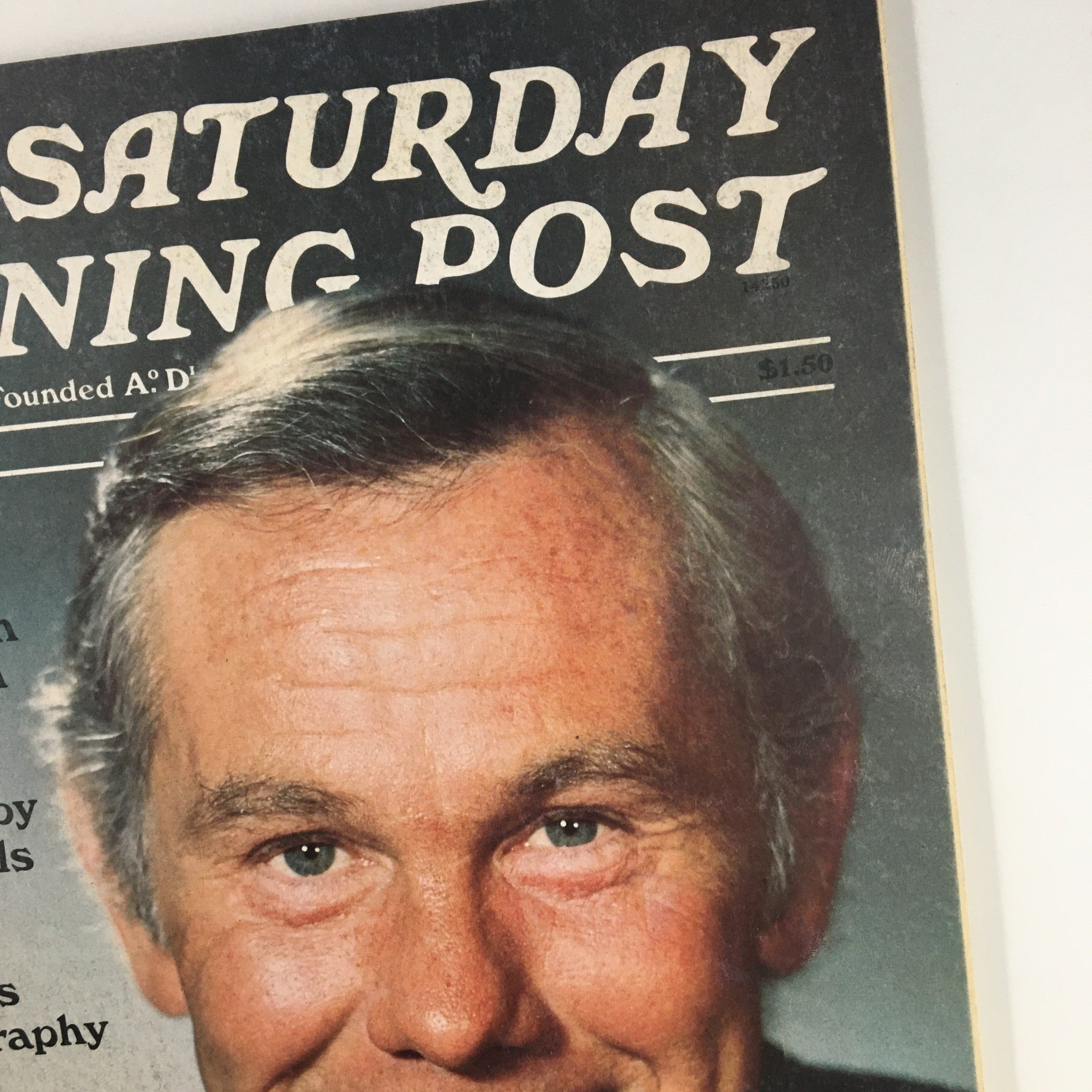 The Saturday Evening Post June 1979 Pete Martin Calls on Johnny Carson No Label