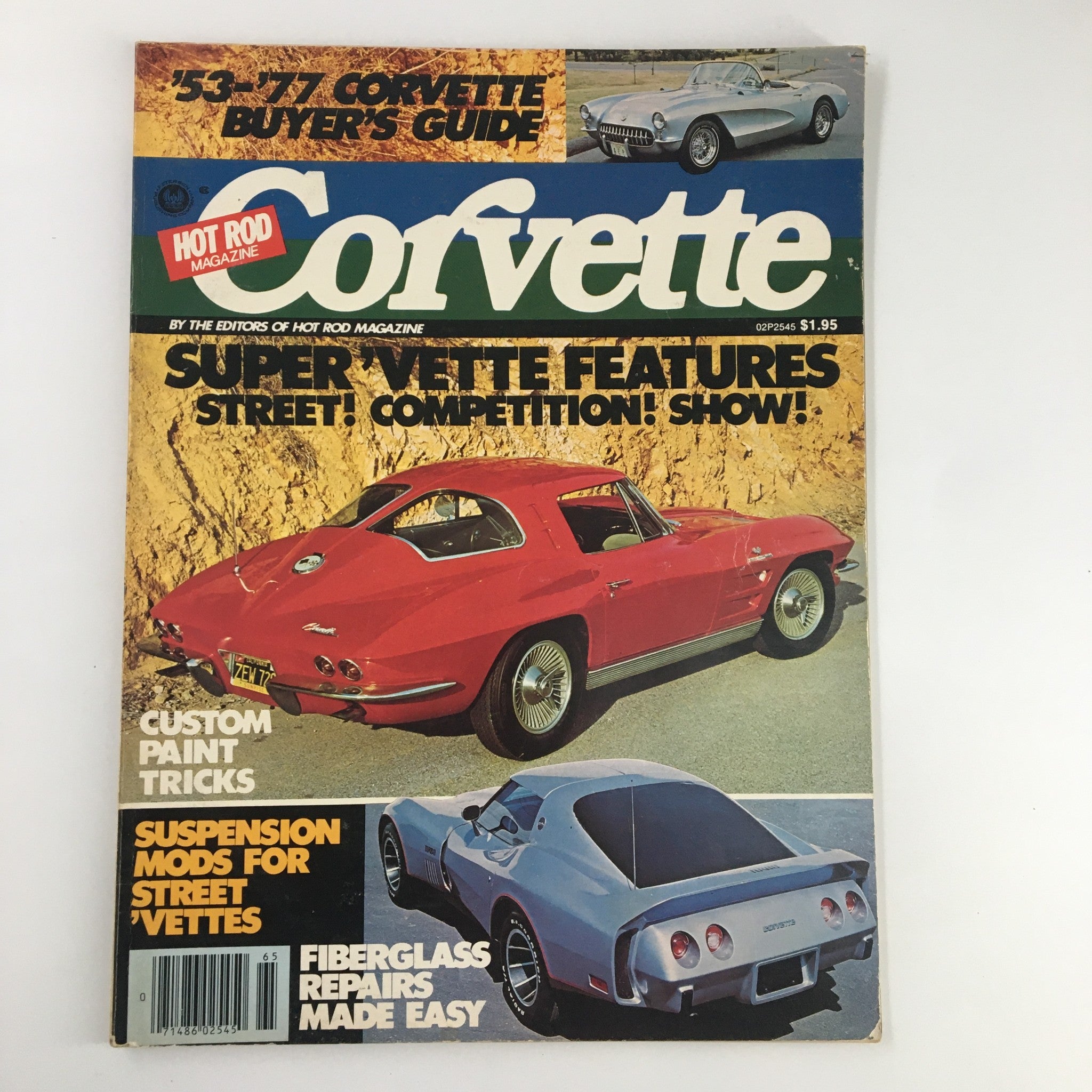 Hot Rod's Corvette Magazine 1977 Suspension Mods for Street 'Vettes No Label