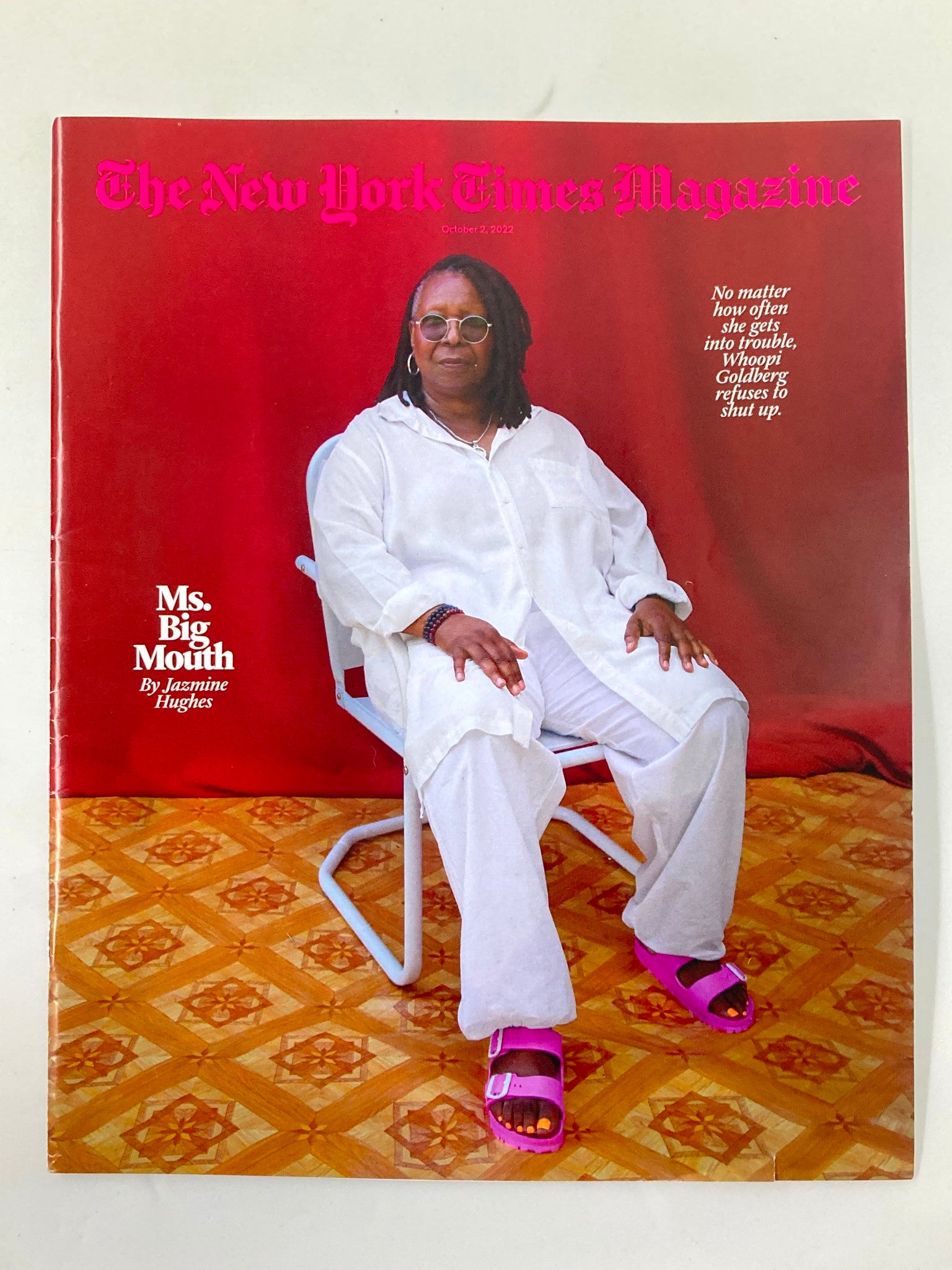 The New York Times Magazine October 2 2022 Whoopi Goldberg No Label