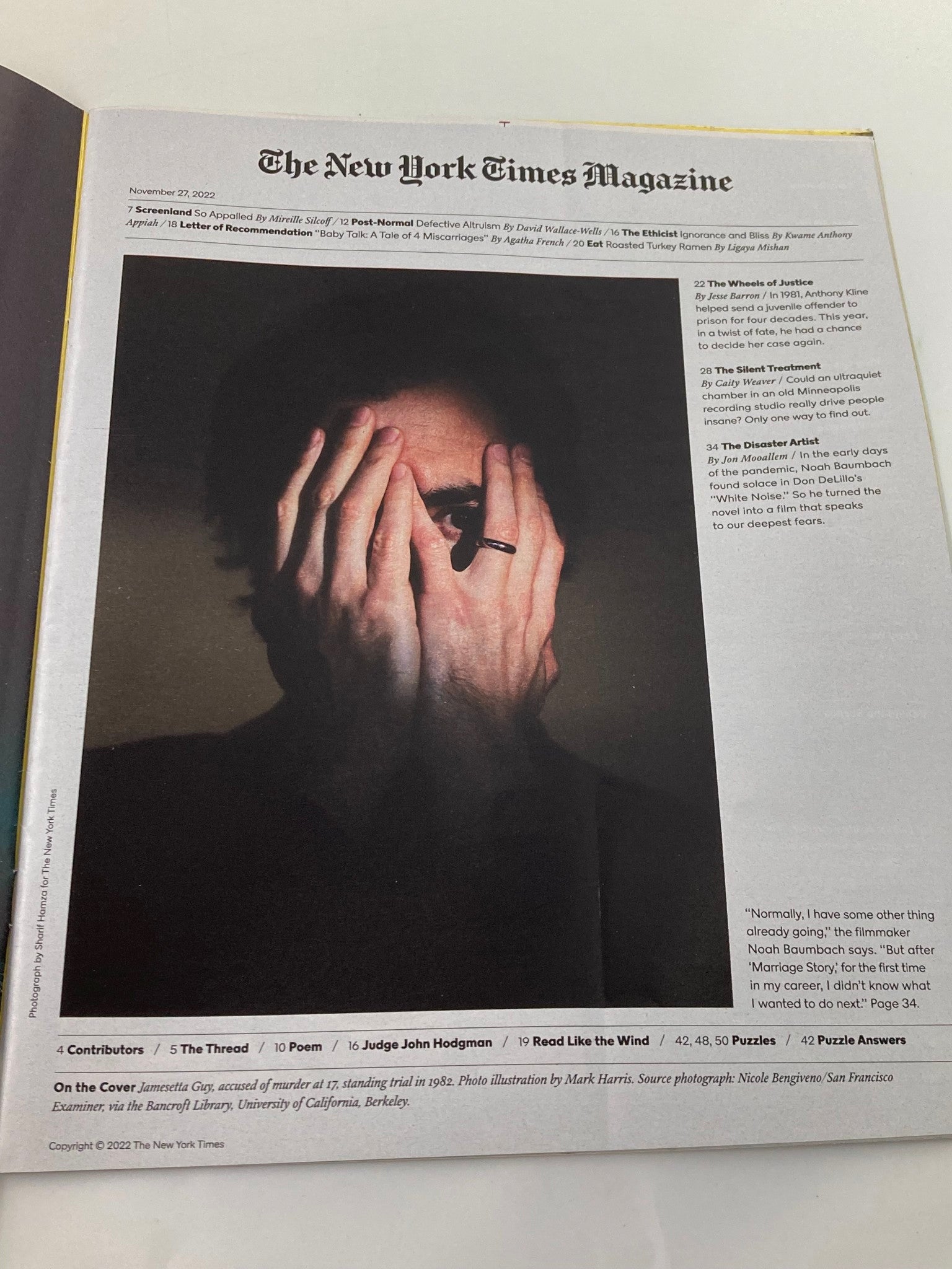 The New York Times Magazine November 27 2022 Jamesetta Guy No Label