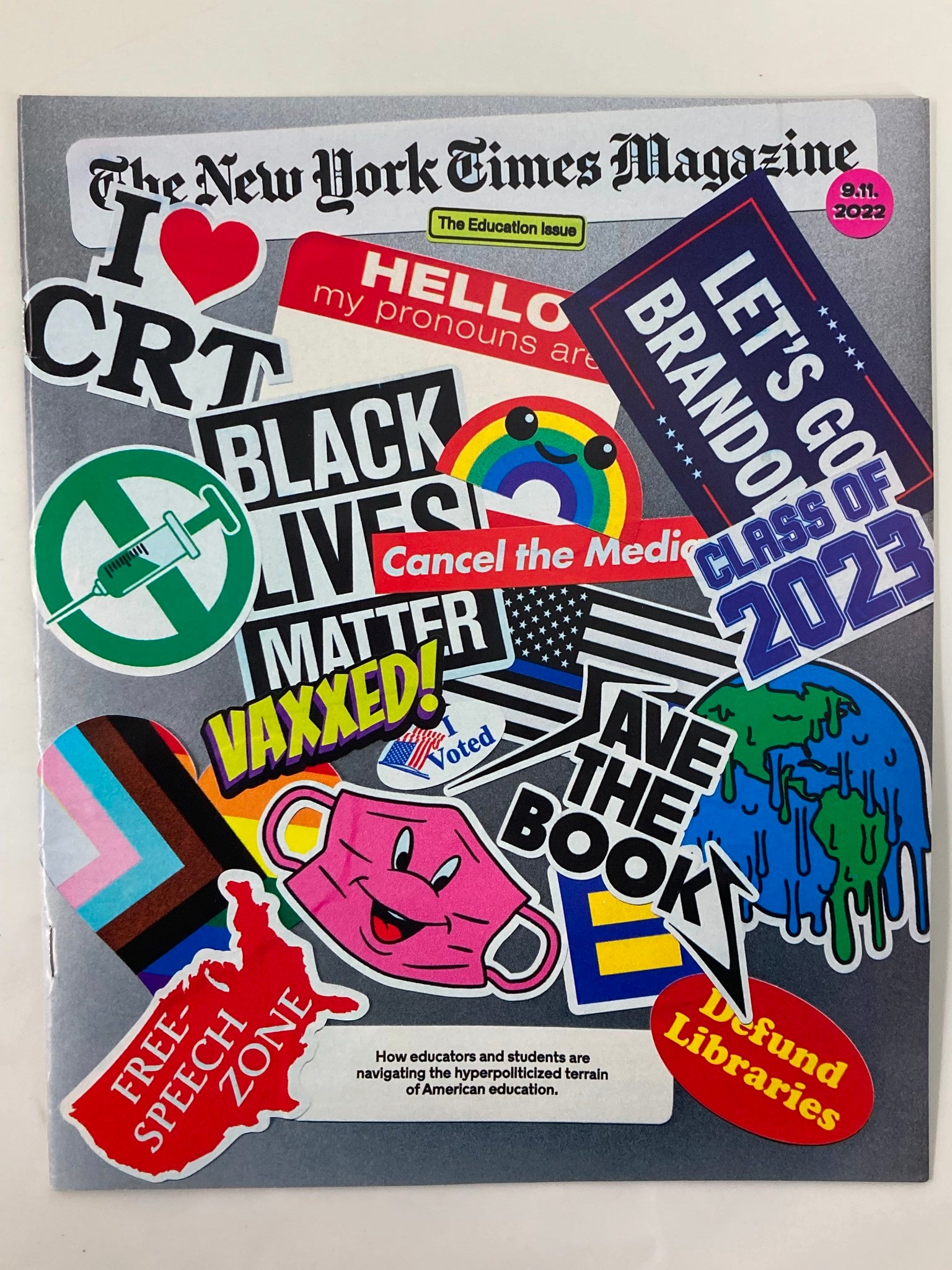 The New York Times Magazine September 11 2022 Cancel The Media No Label