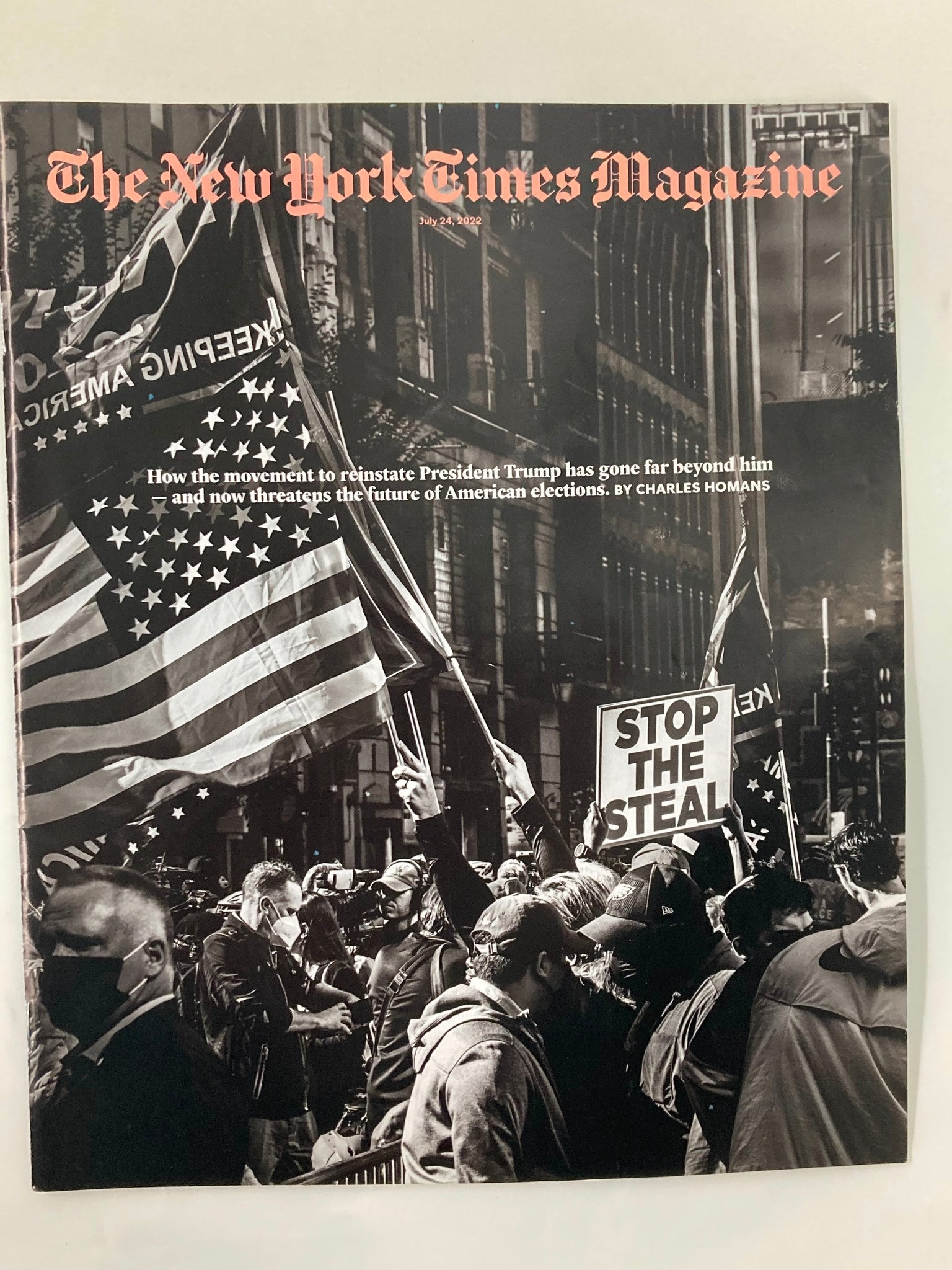 The New York Times Magazine July 24 2022 Pennsylvania Convention Center No Label