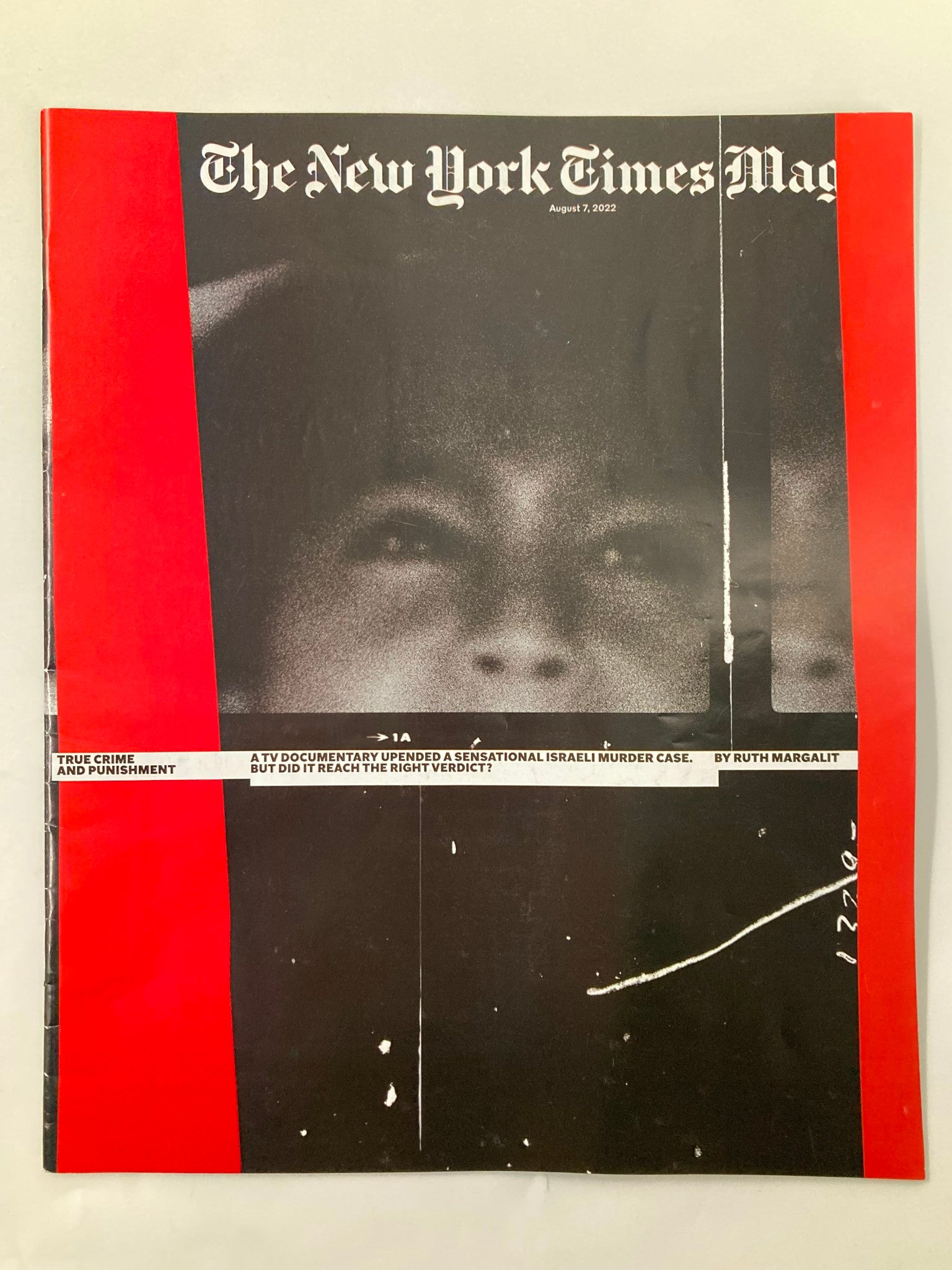 The New York Times Magazine August 7 2022 The Israeli Murder Case No Label