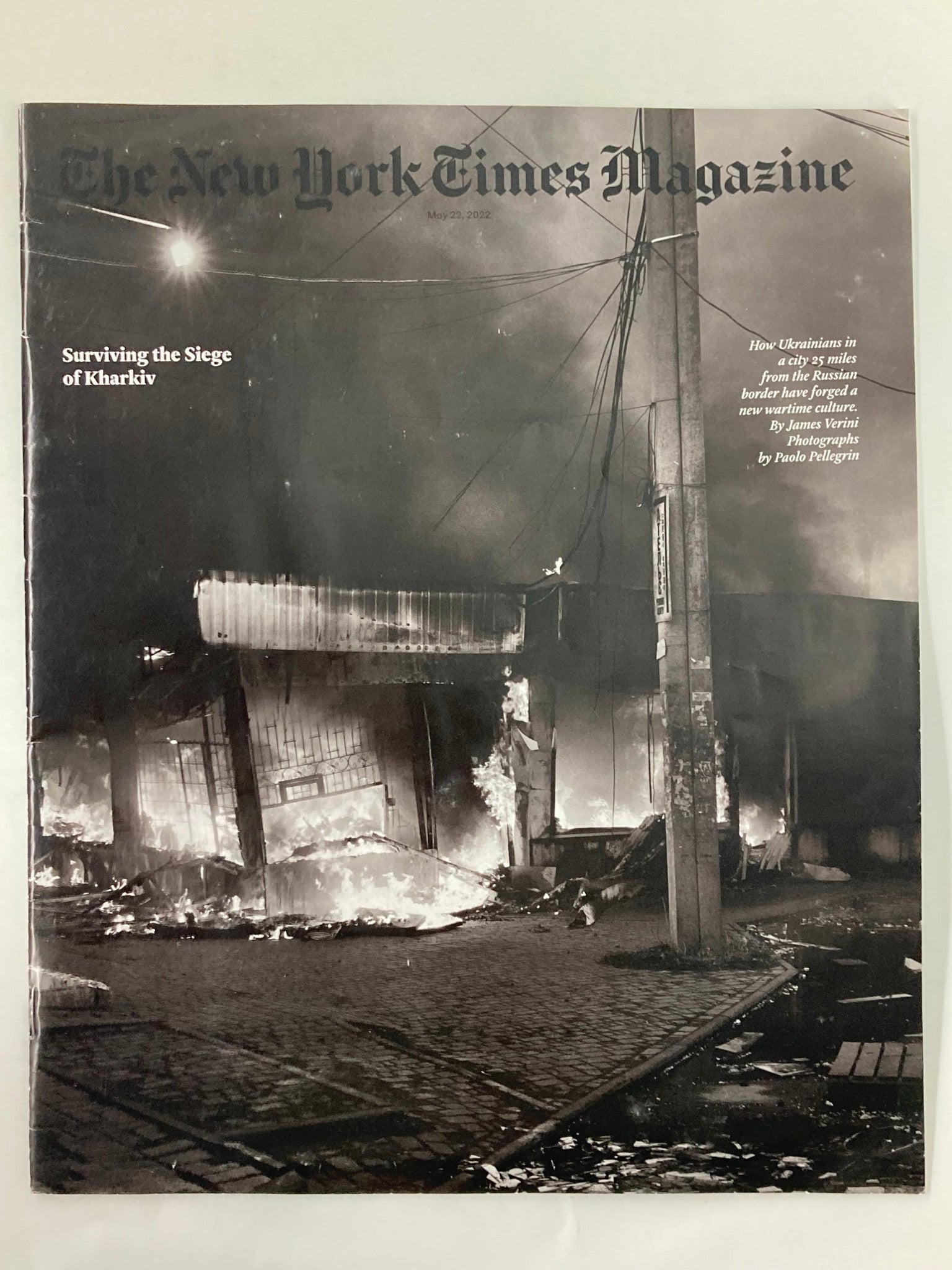 The New York Times Magazine May 22 2022 Surviving the Seige of Kharkiv No Label