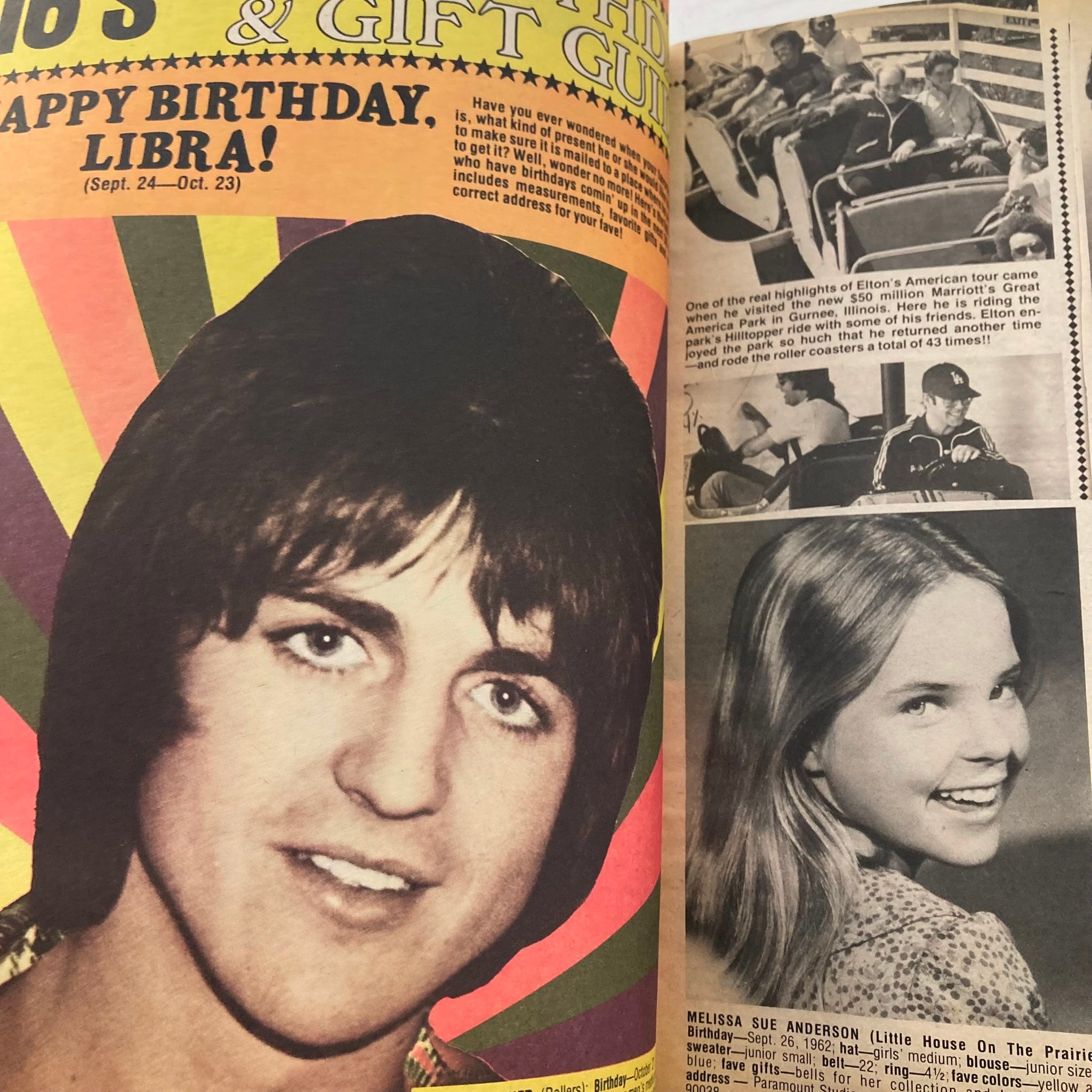 VTG 16 Magazine November 1976 Starsky, Donny Osmond and Fonzie No Label