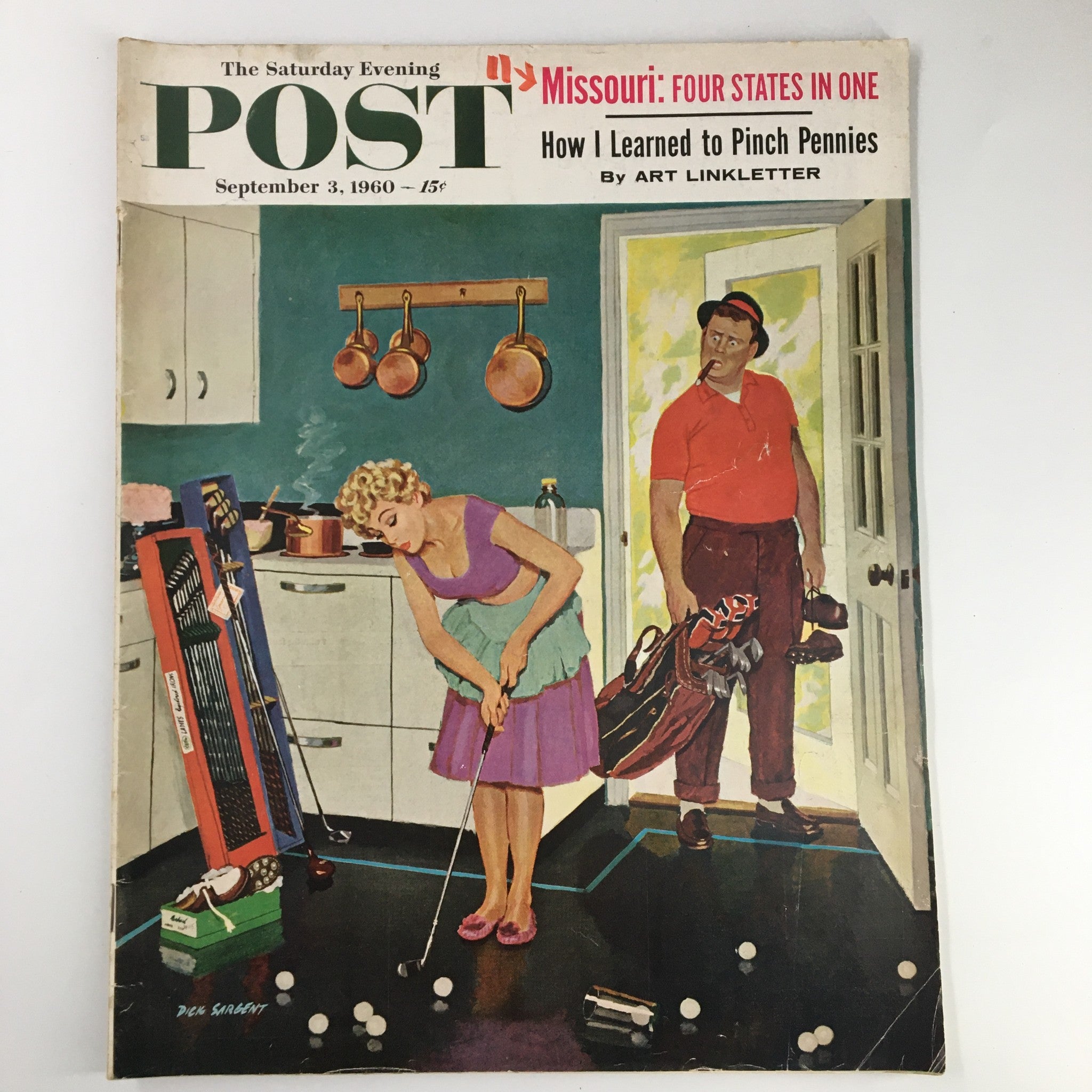 The Saturday Evening Post September 3 1960 How I Learned to Pinch Pennies