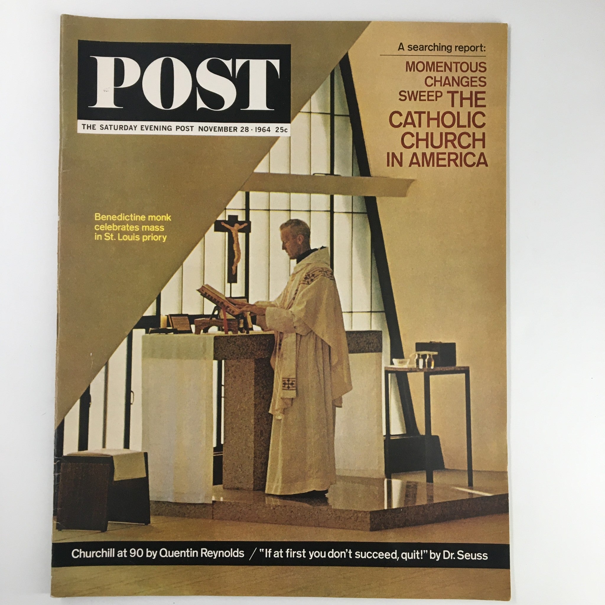 The Saturday Evening Post November 28 1964 Winston Churchill at 90 No Label