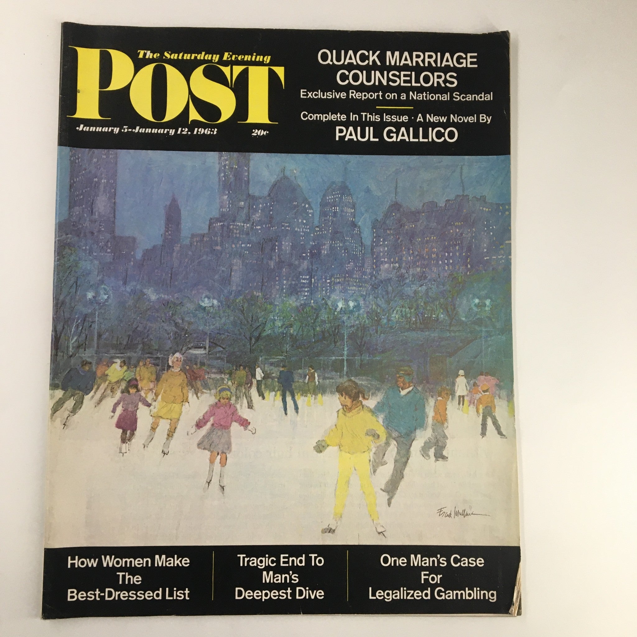 The Saturday Evening Post January 5 1963 Quack Marriage Counselors No Label